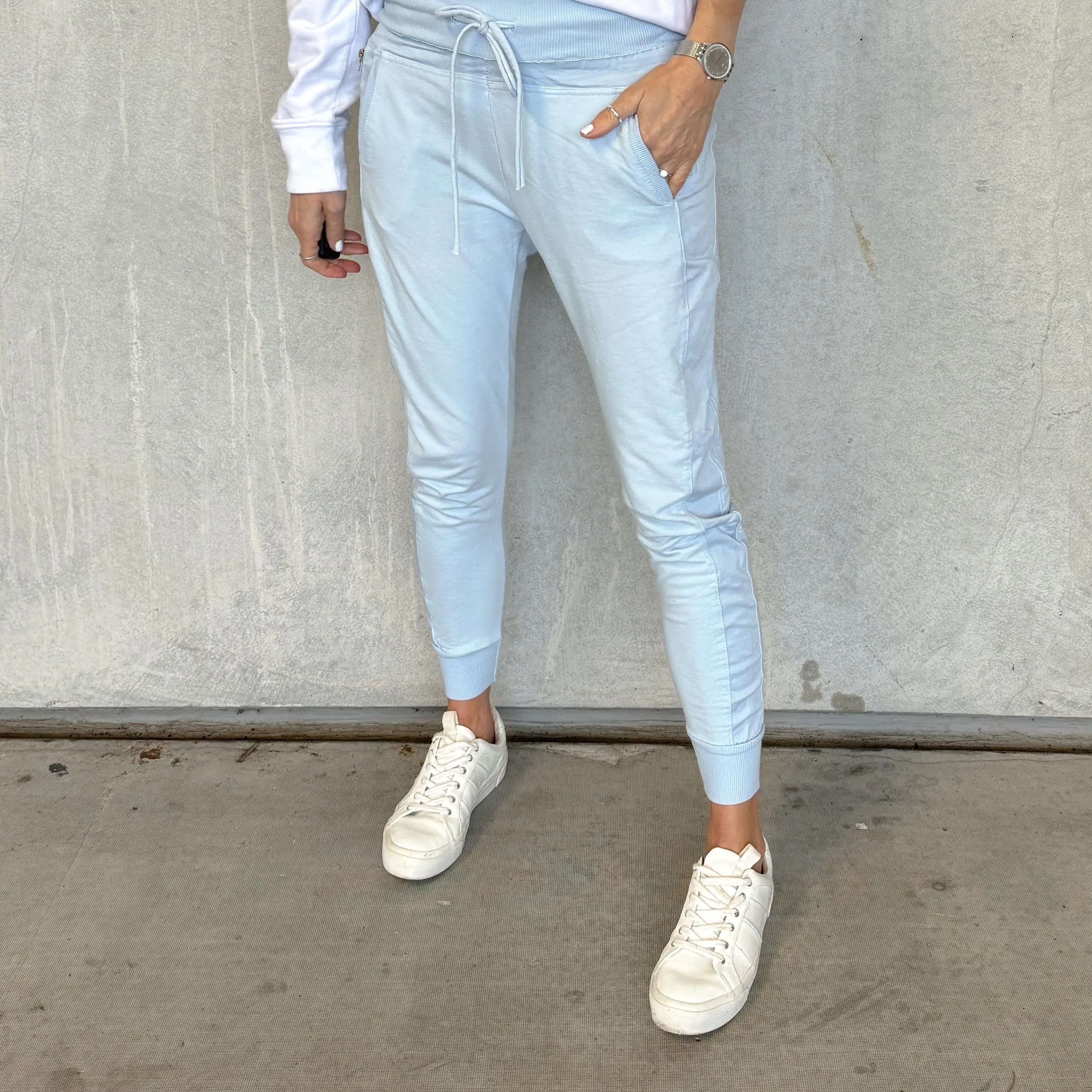 Pale blue ULTIMATE joggers *SALE*