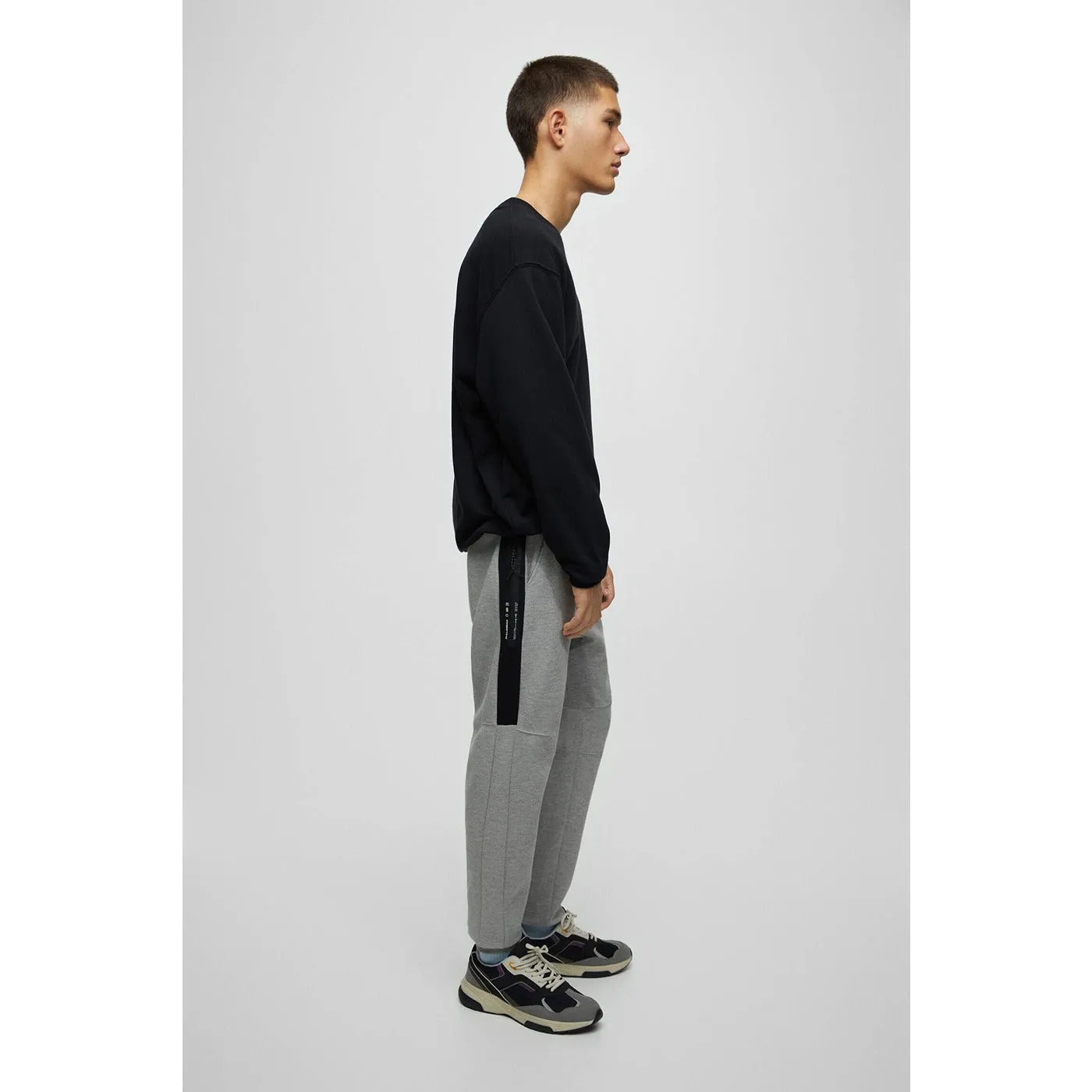 PB Grey Joggers with contrast Panels