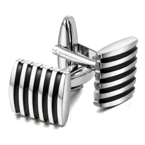 Peluche Effortless Black Cufflinks