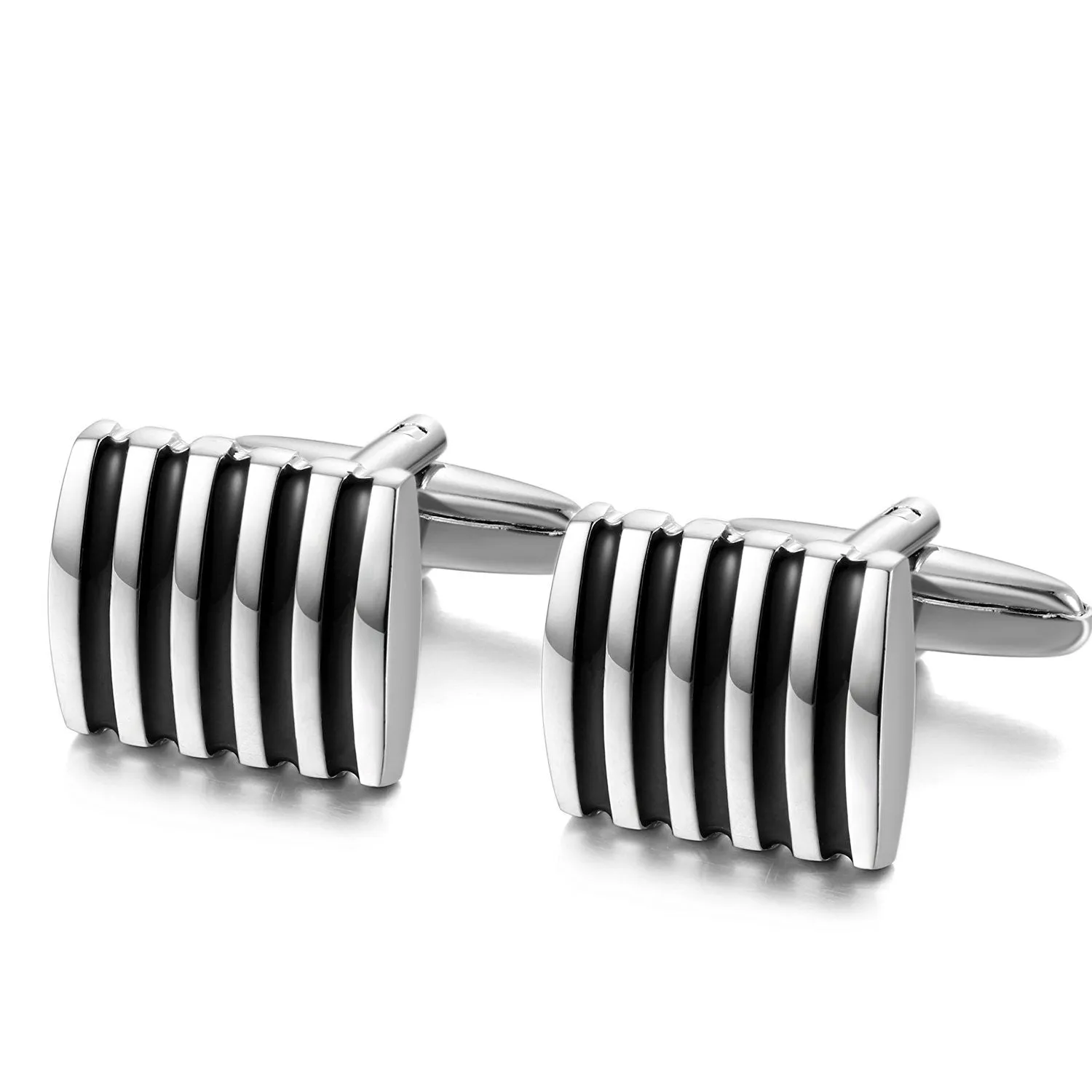 Peluche Effortless Black Cufflinks