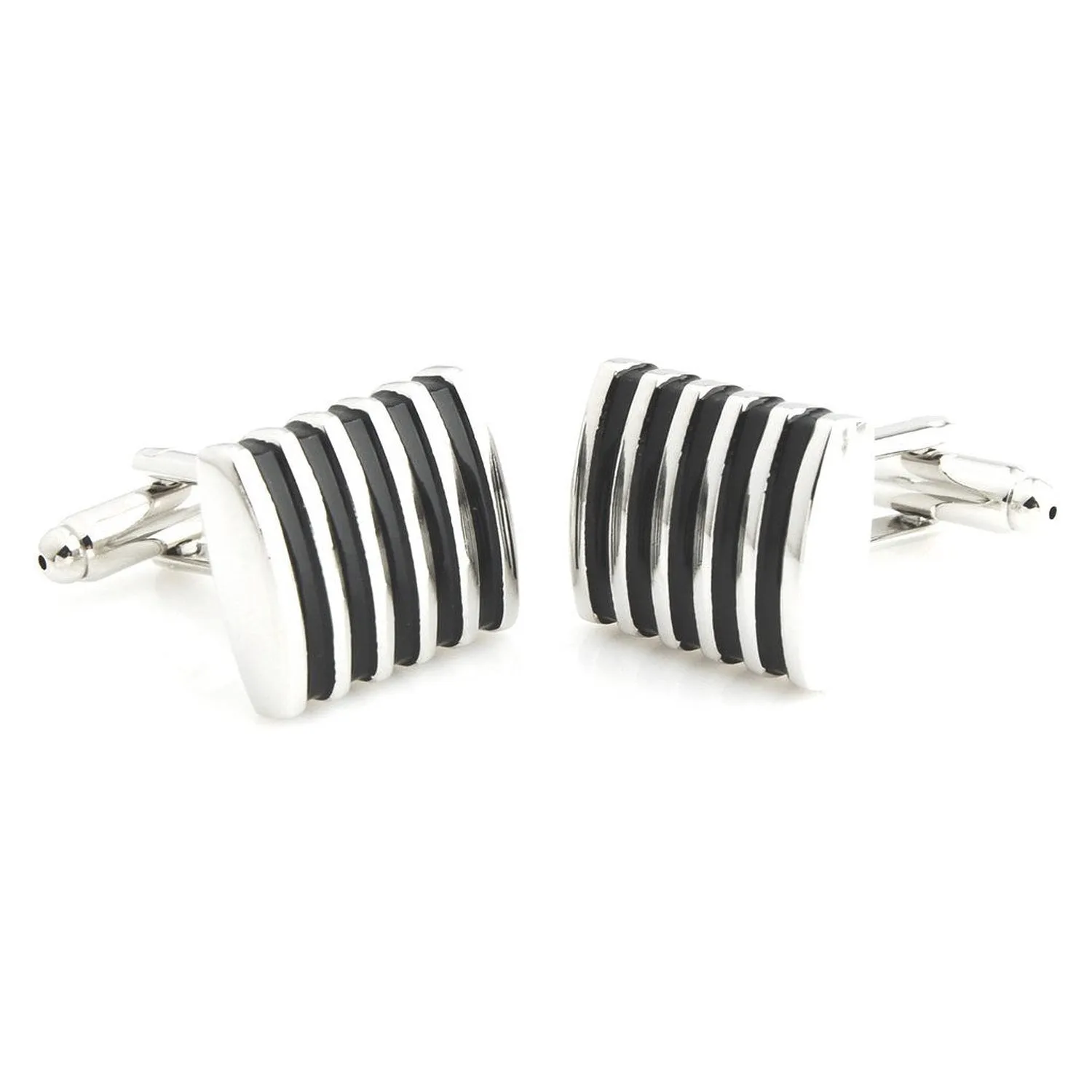 Peluche Effortless Black Cufflinks