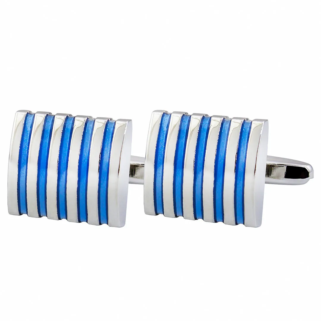 Peluche Effortless Blue Cufflinks