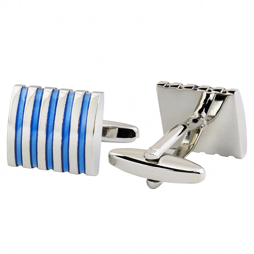 Peluche Effortless Blue Cufflinks