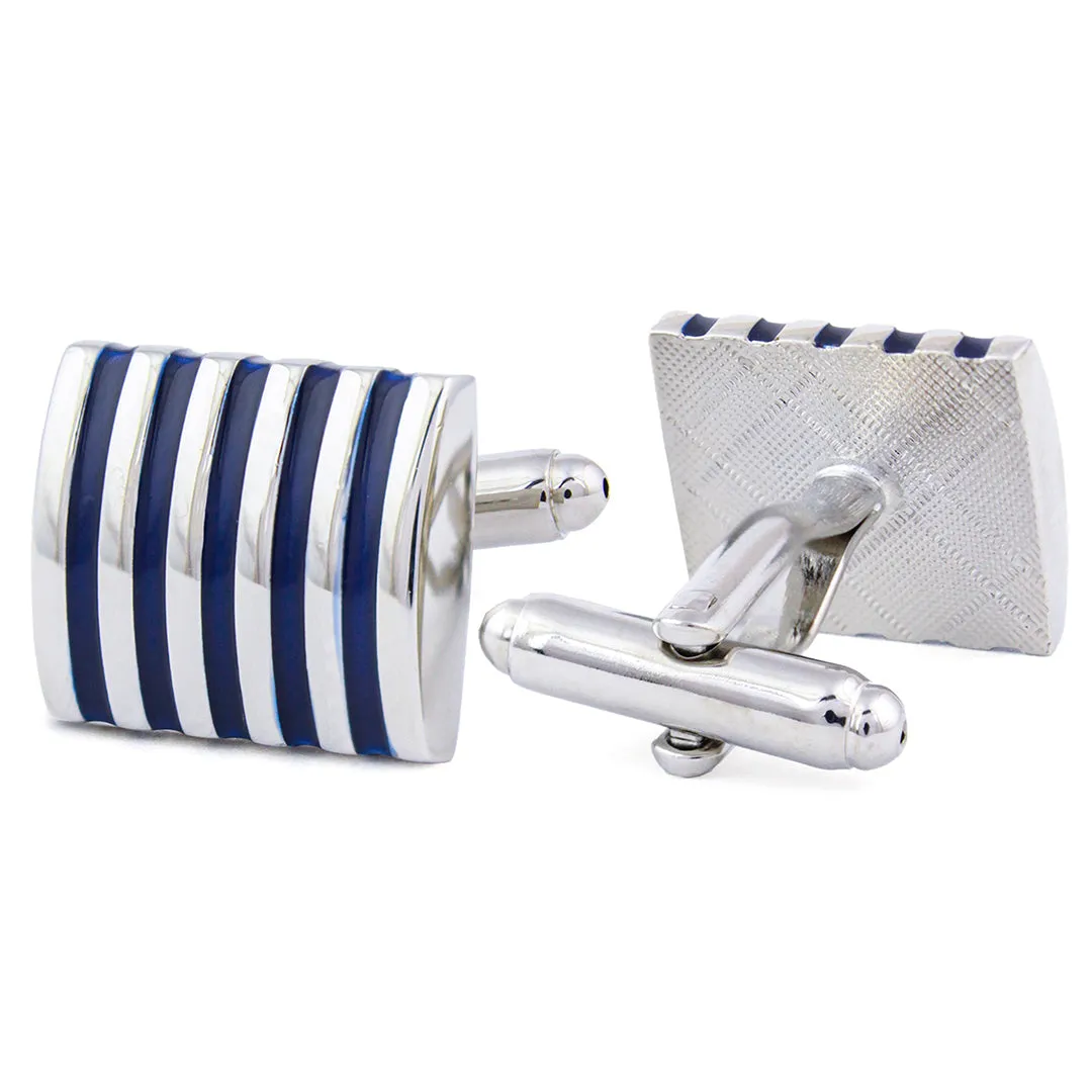 Peluche Effortless Dark Blue Cufflinks