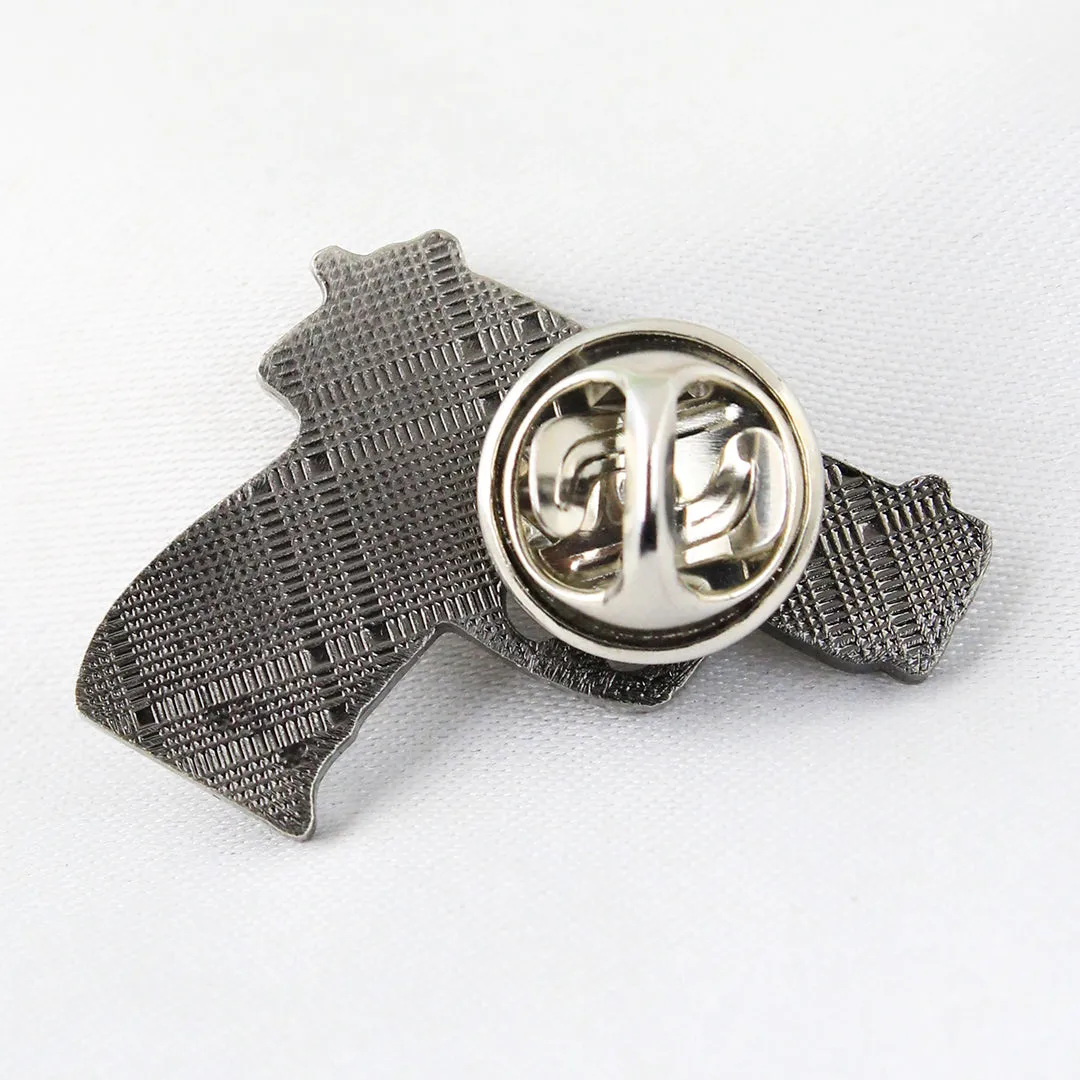 Peluche Gangsta Cufflink and lapel Pin Set