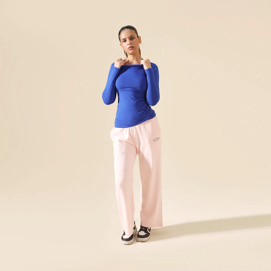 Pink Relax Fit Fleece Unisex Trouser