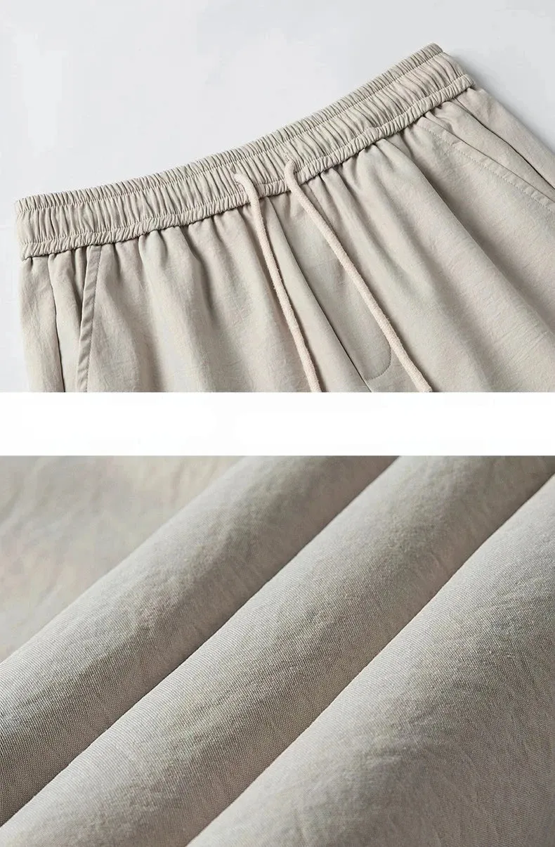 Pleated Knee Trek Pants