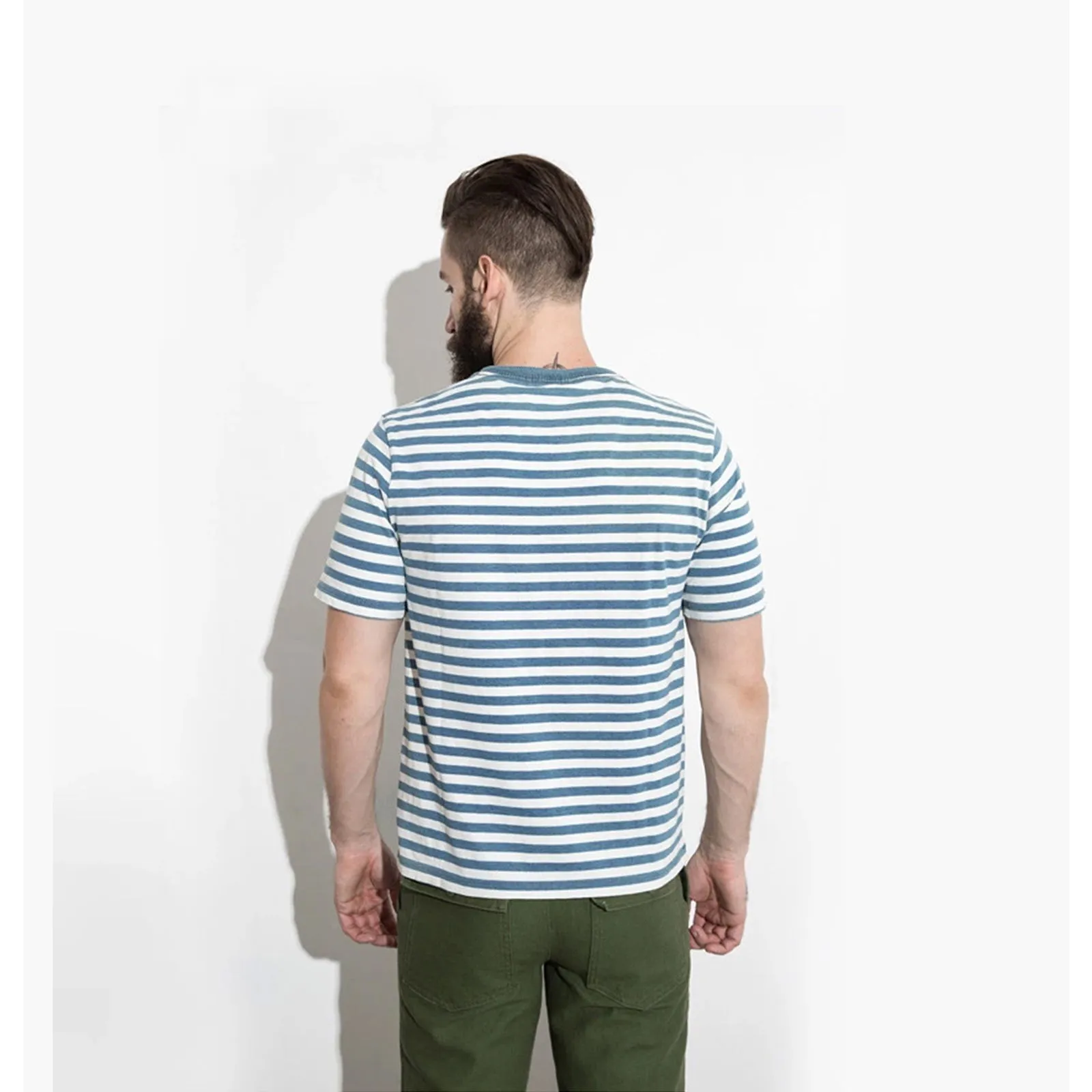 Pure Cotton Stripe T-shirt