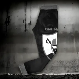 *RAIDERS-ONE NATION* (BLACK/MULTI) JOGGER SWEATPANTS