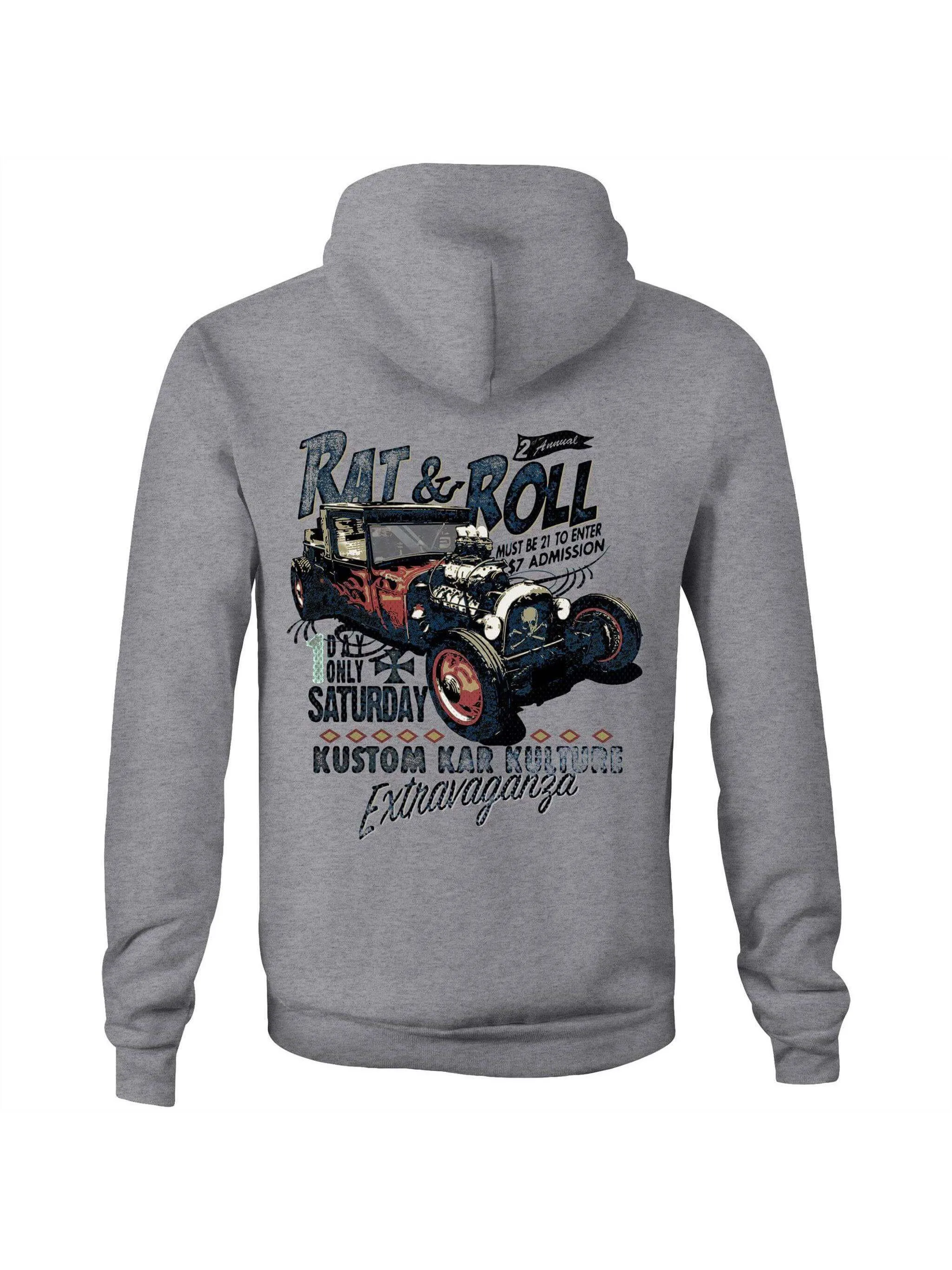 Rat & Roll - Unisex Fleecy Hoodie