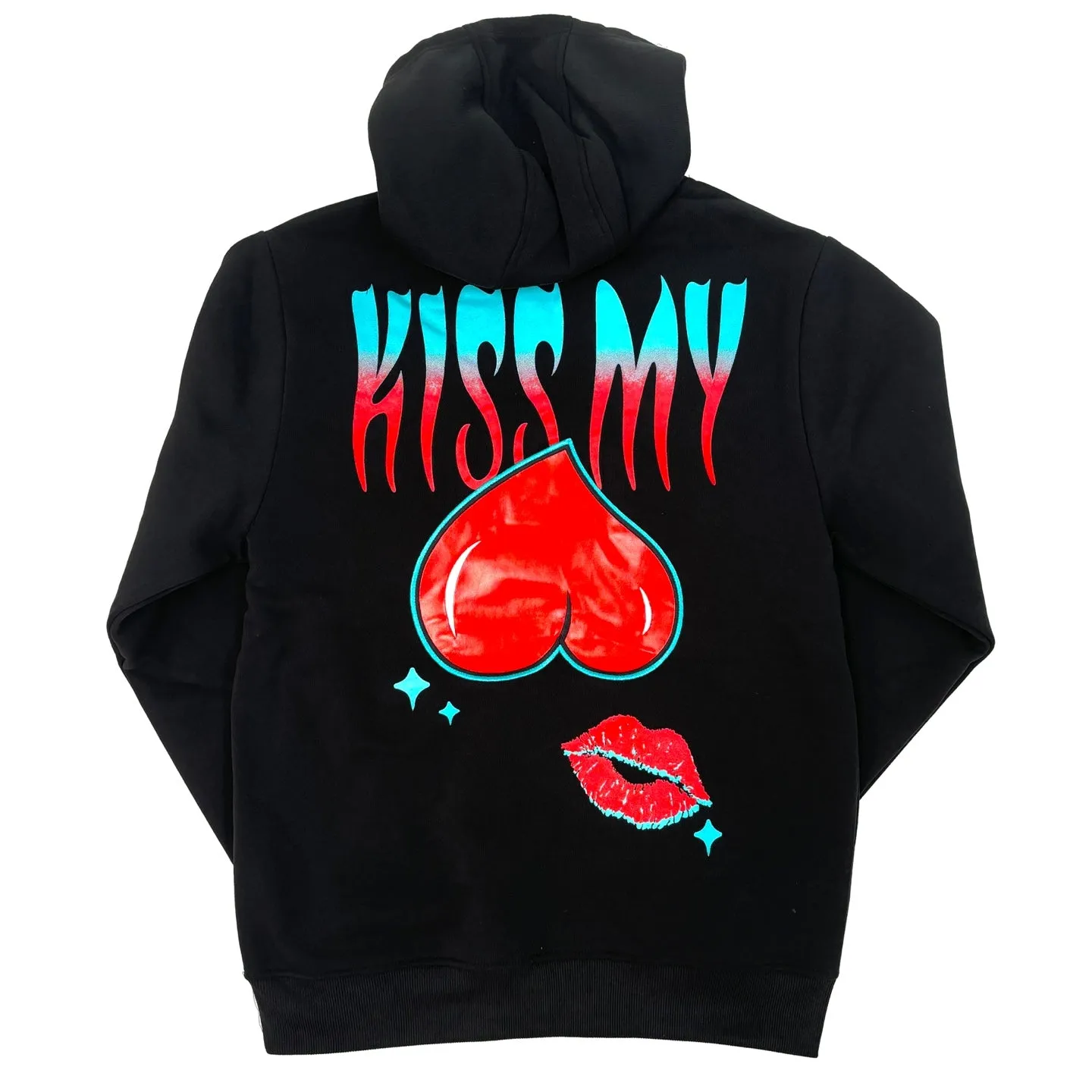 REBEL MINDS Kiss Graphic Hoodie