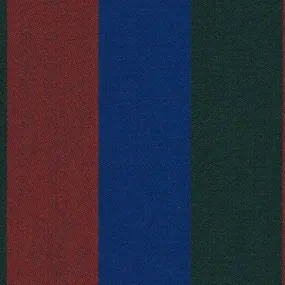 Red, Royal Blue and Green Blazer Stripe Jacketing by Holland & Sherry