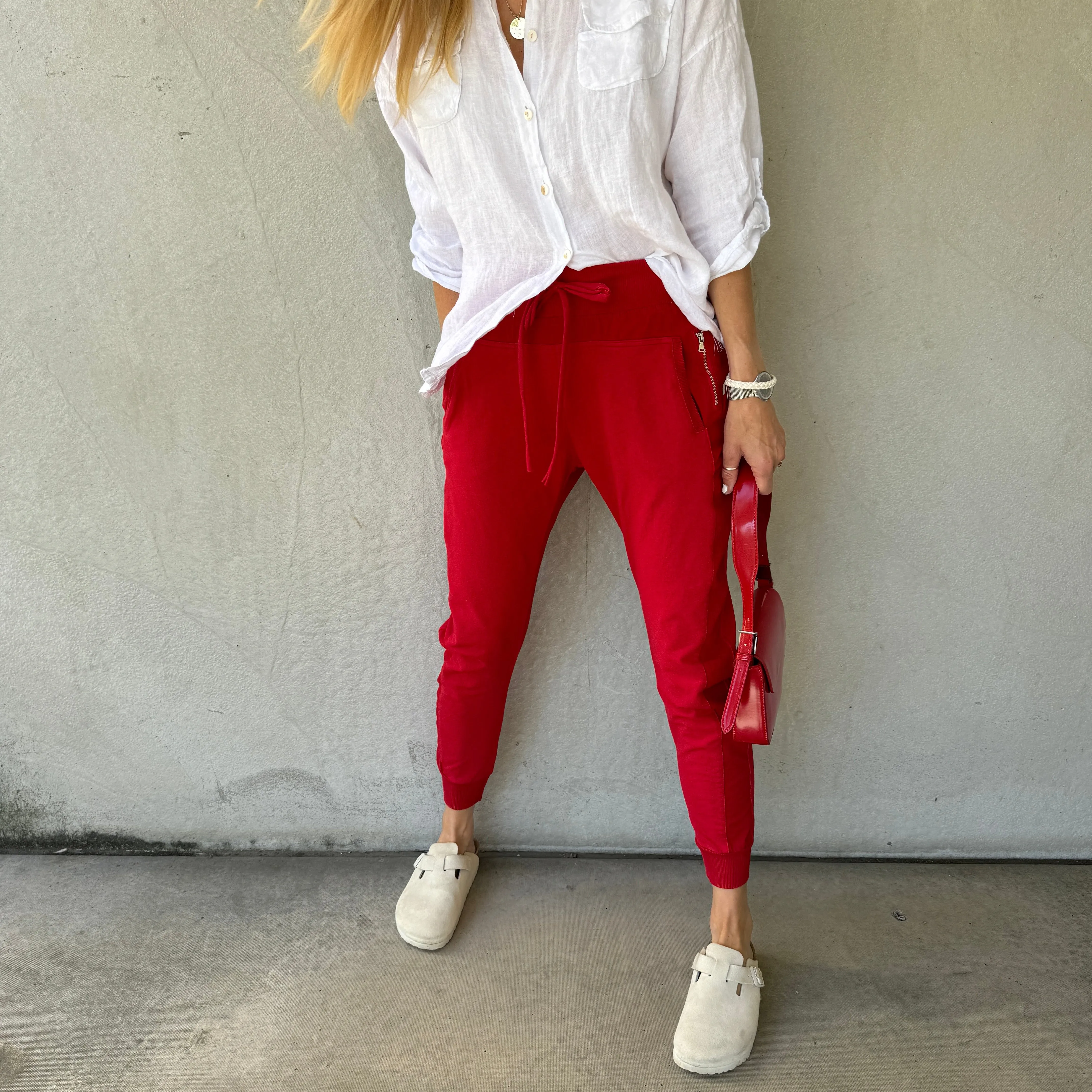 Red ULTIMATE joggers *NEW*