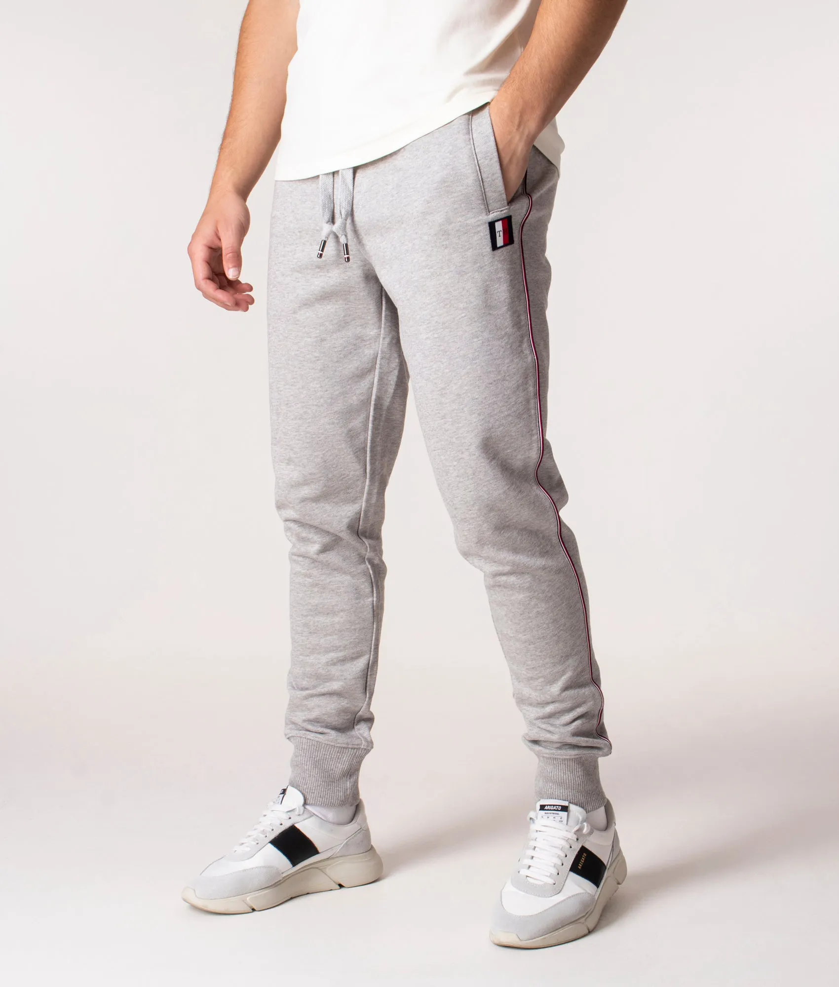 Regular Fit Global Striped Joggers