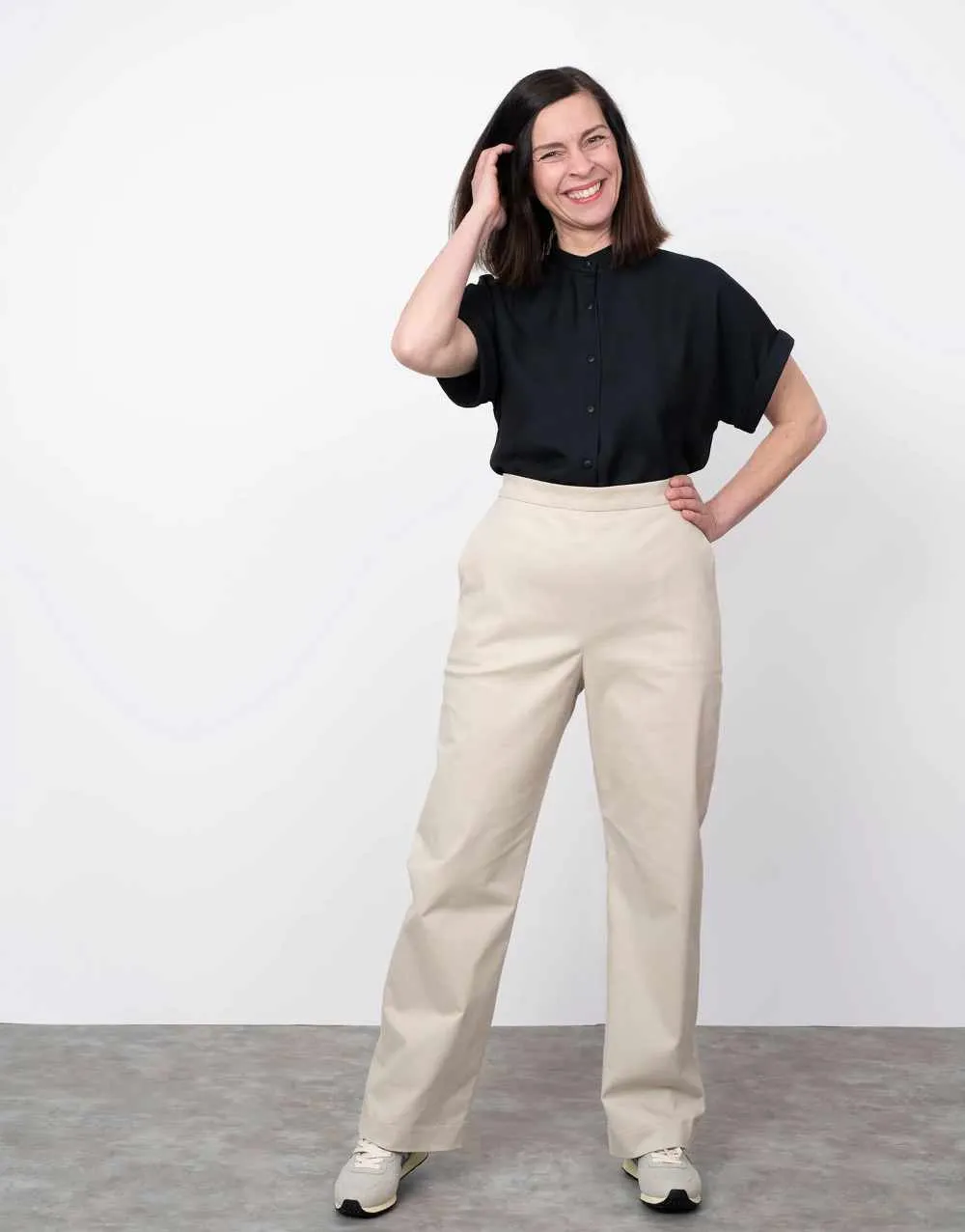 Regular Fit Trousers Sewing Pattern, The Assembly Line