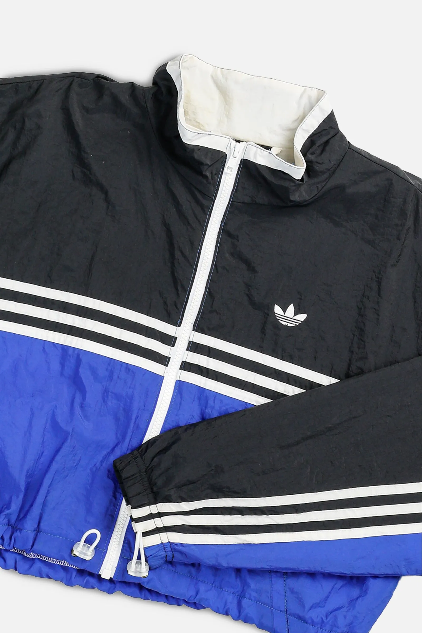 Rework Adidas Crop Windbreaker - XL