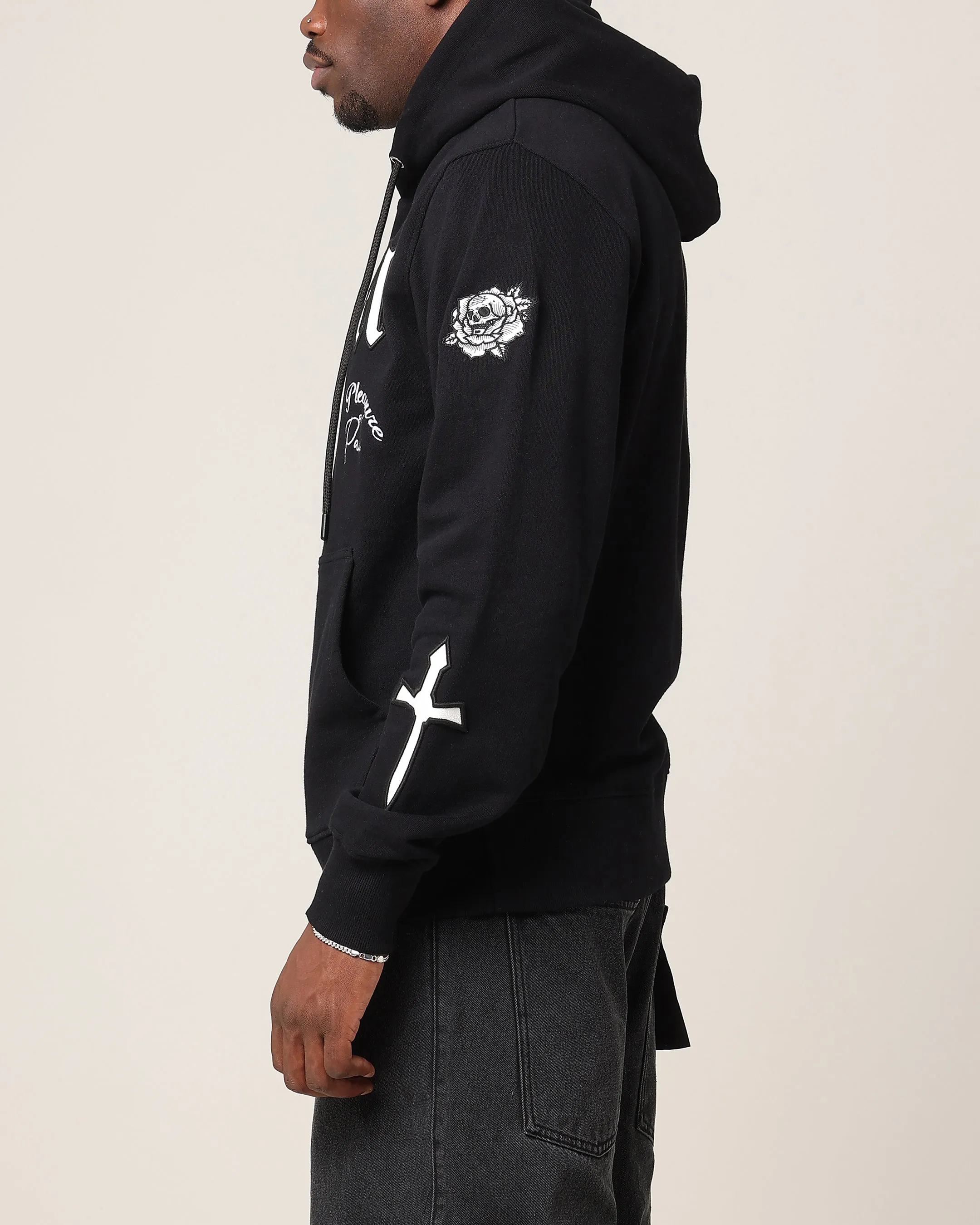 Saint Morta Graveyard V2 Hoodie Black/White