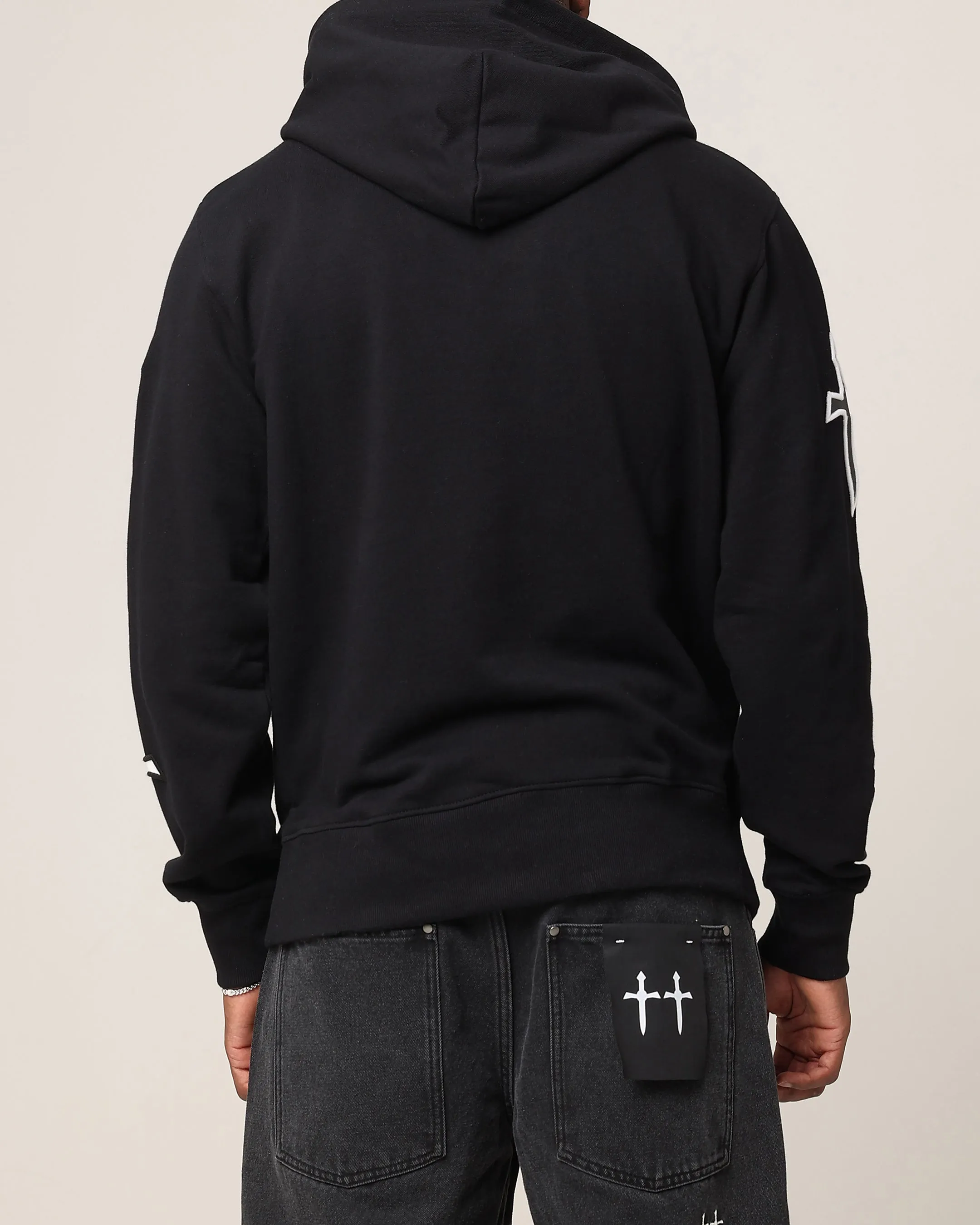 Saint Morta Graveyard V2 Hoodie Black/White