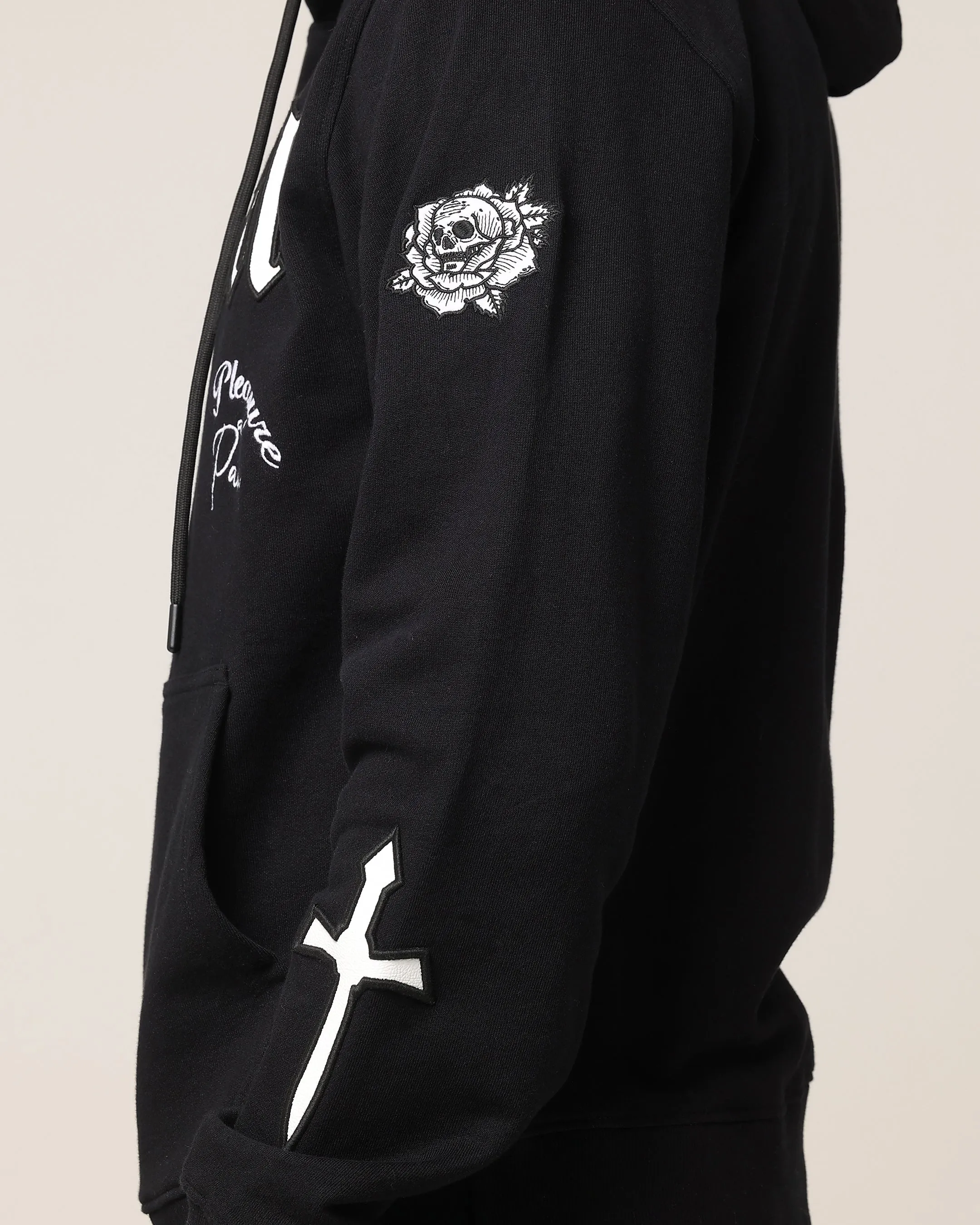 Saint Morta Graveyard V2 Hoodie Black/White