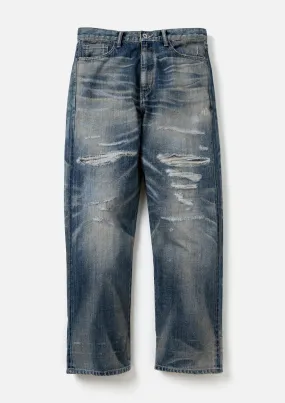 SAVAGE DENIM DP BASIC PANTS