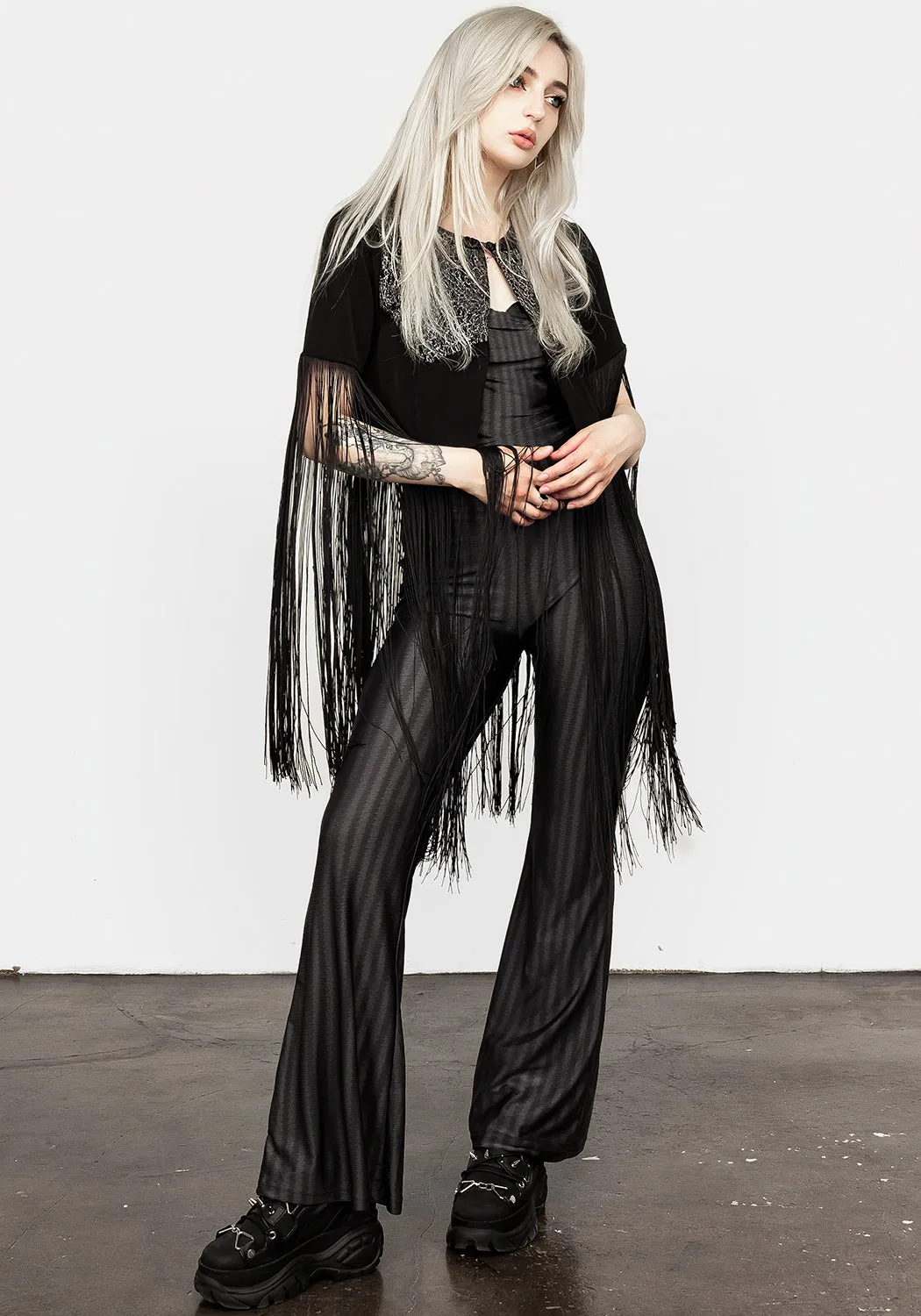 Sharona Fringed Bolero Jacket