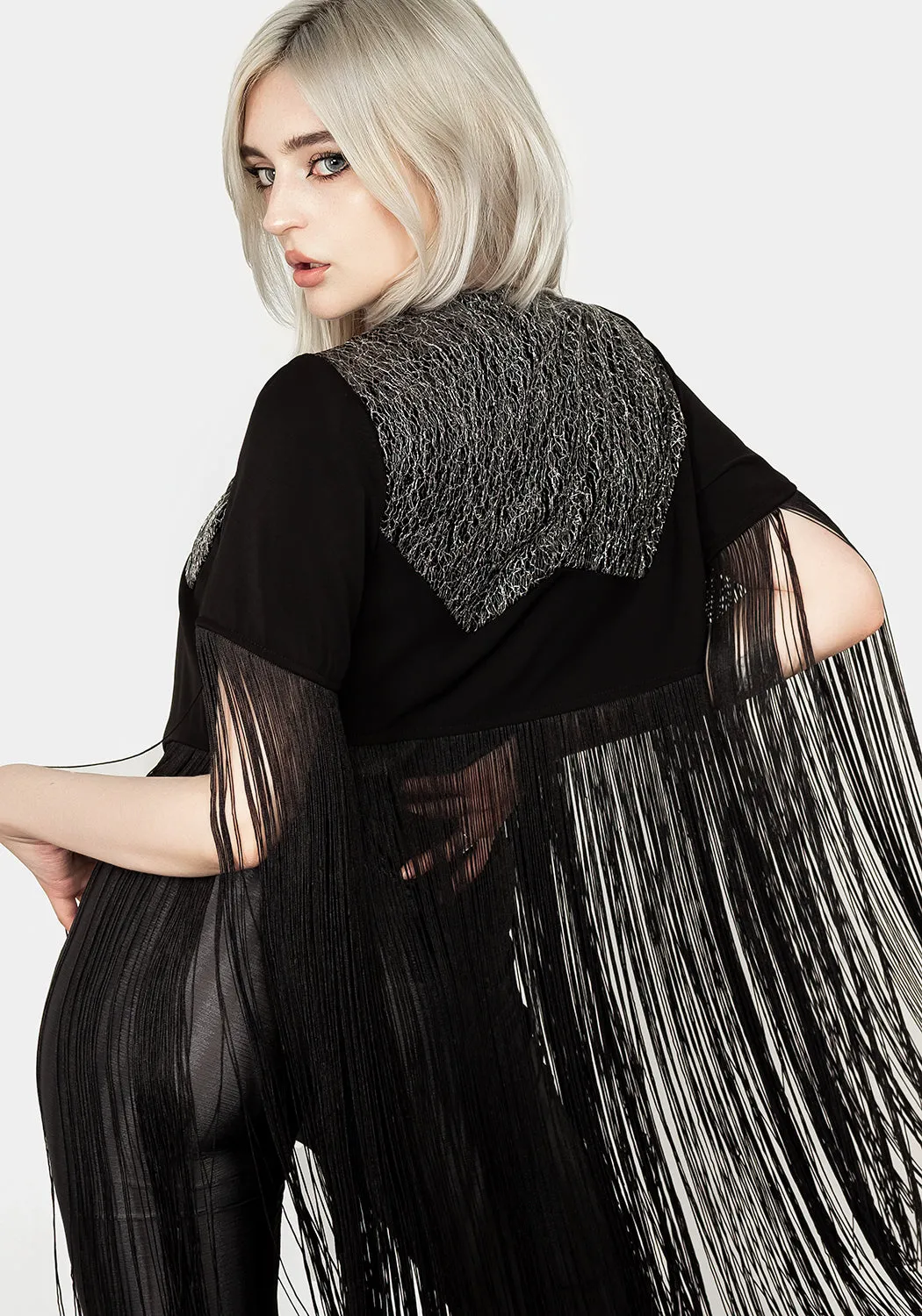 Sharona Fringed Bolero Jacket