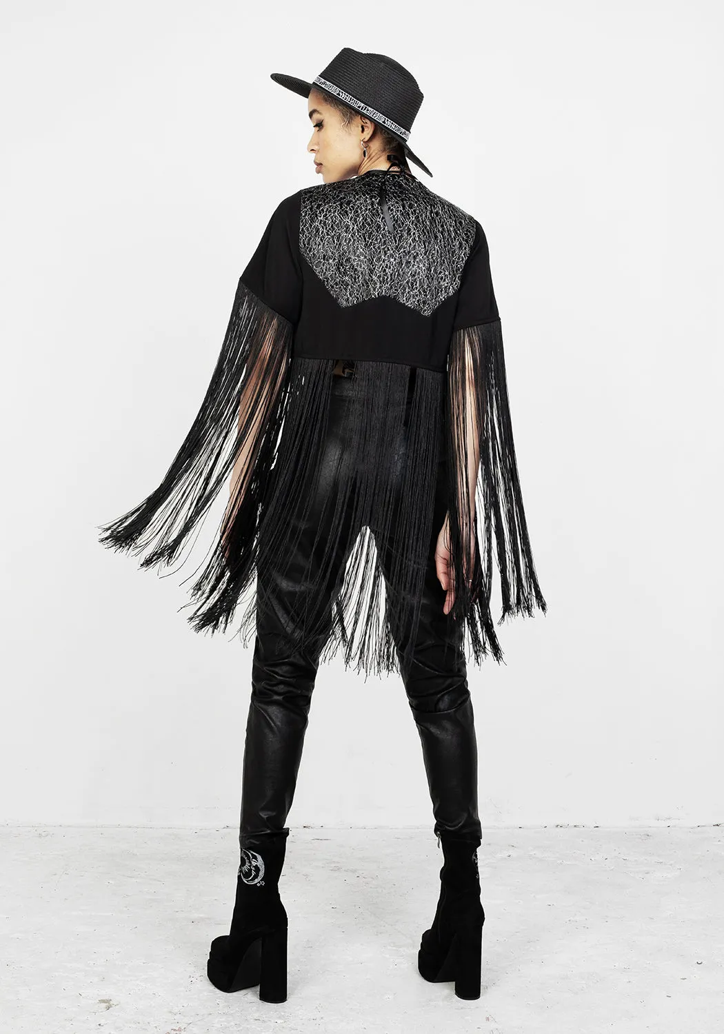 Sharona Fringed Bolero Jacket