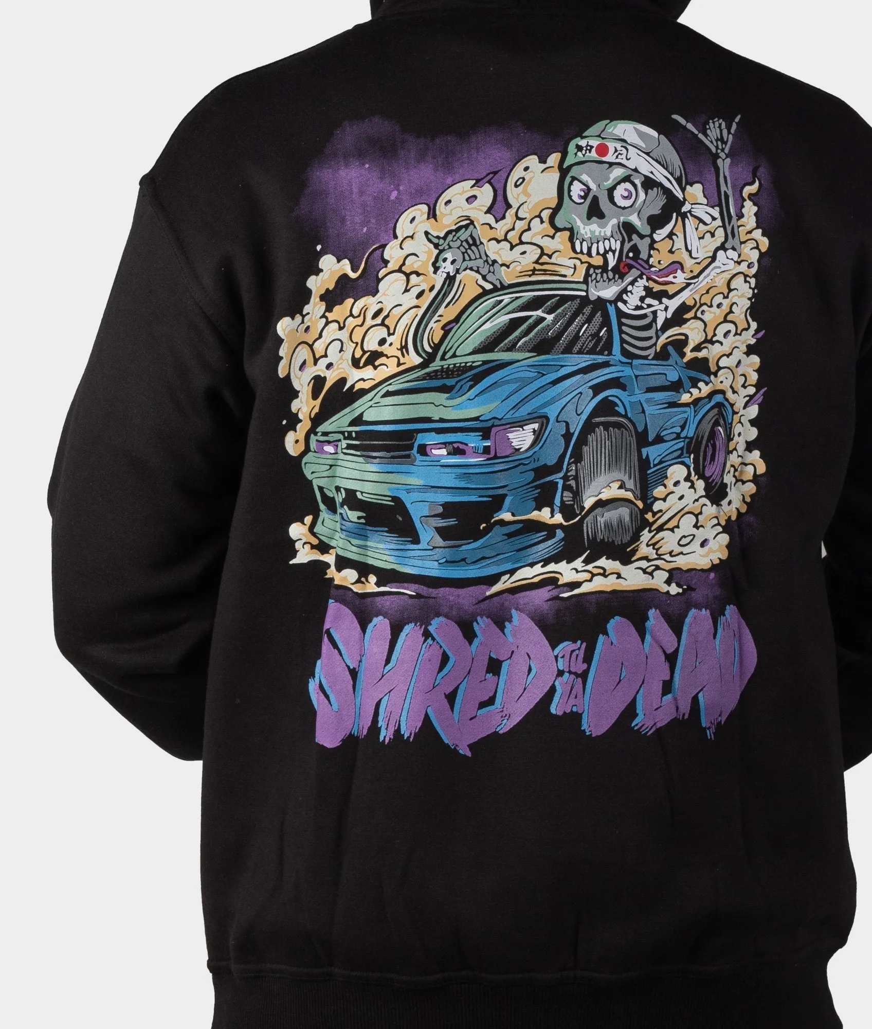 Shred Till Ya Dead Hoodie