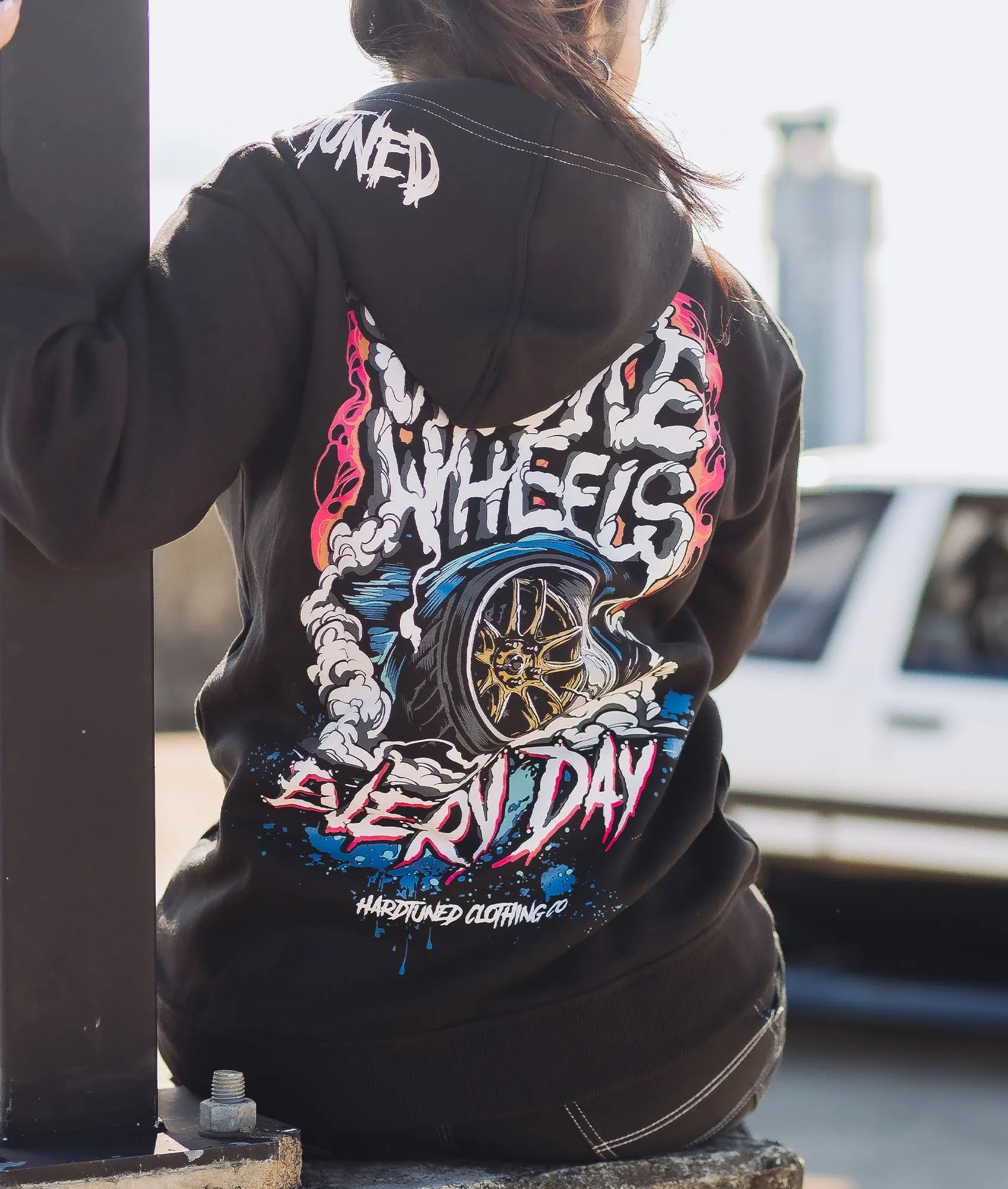 Smoke Wheels Hoodie