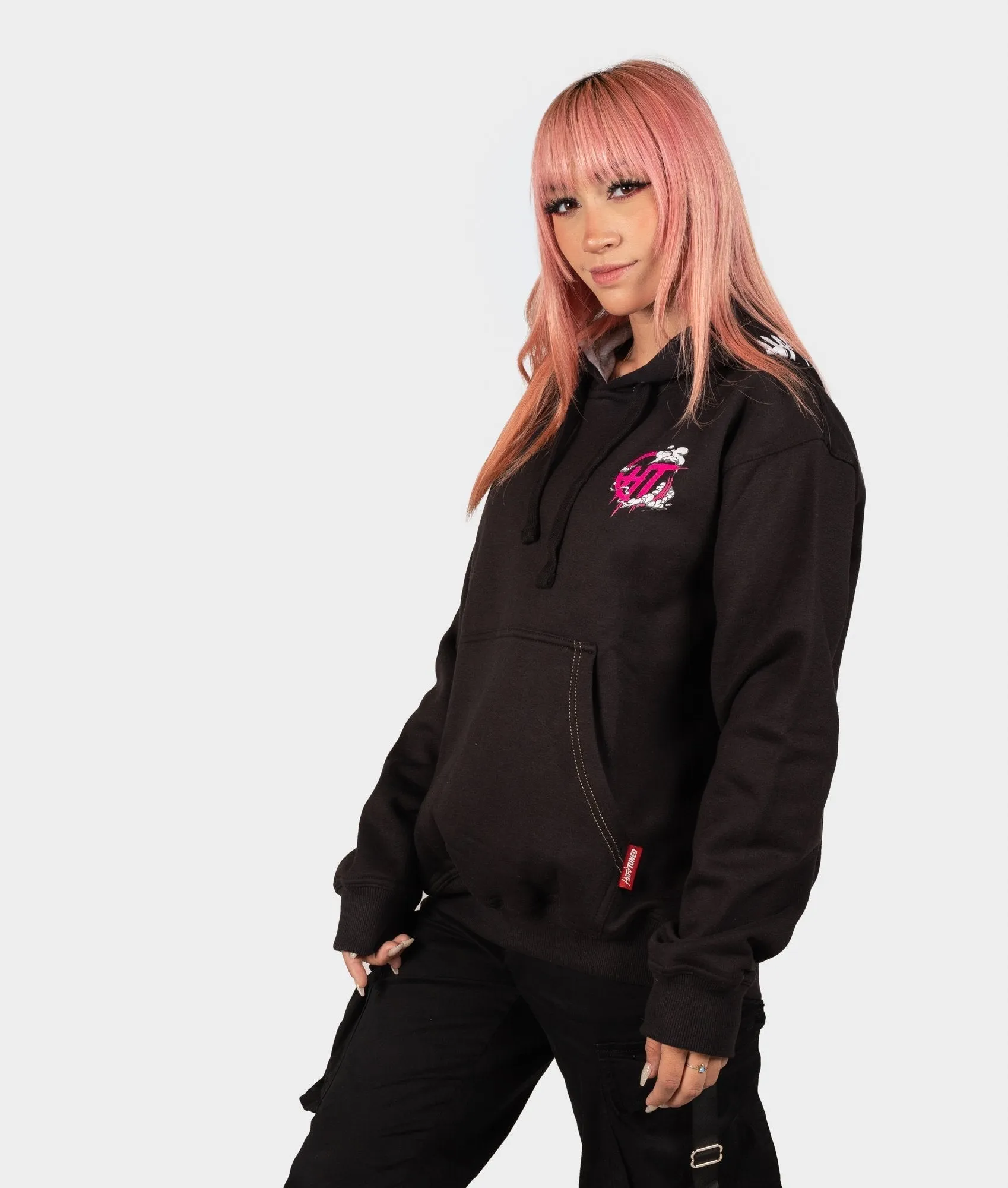 Smoke Wheels Womens Hoodie