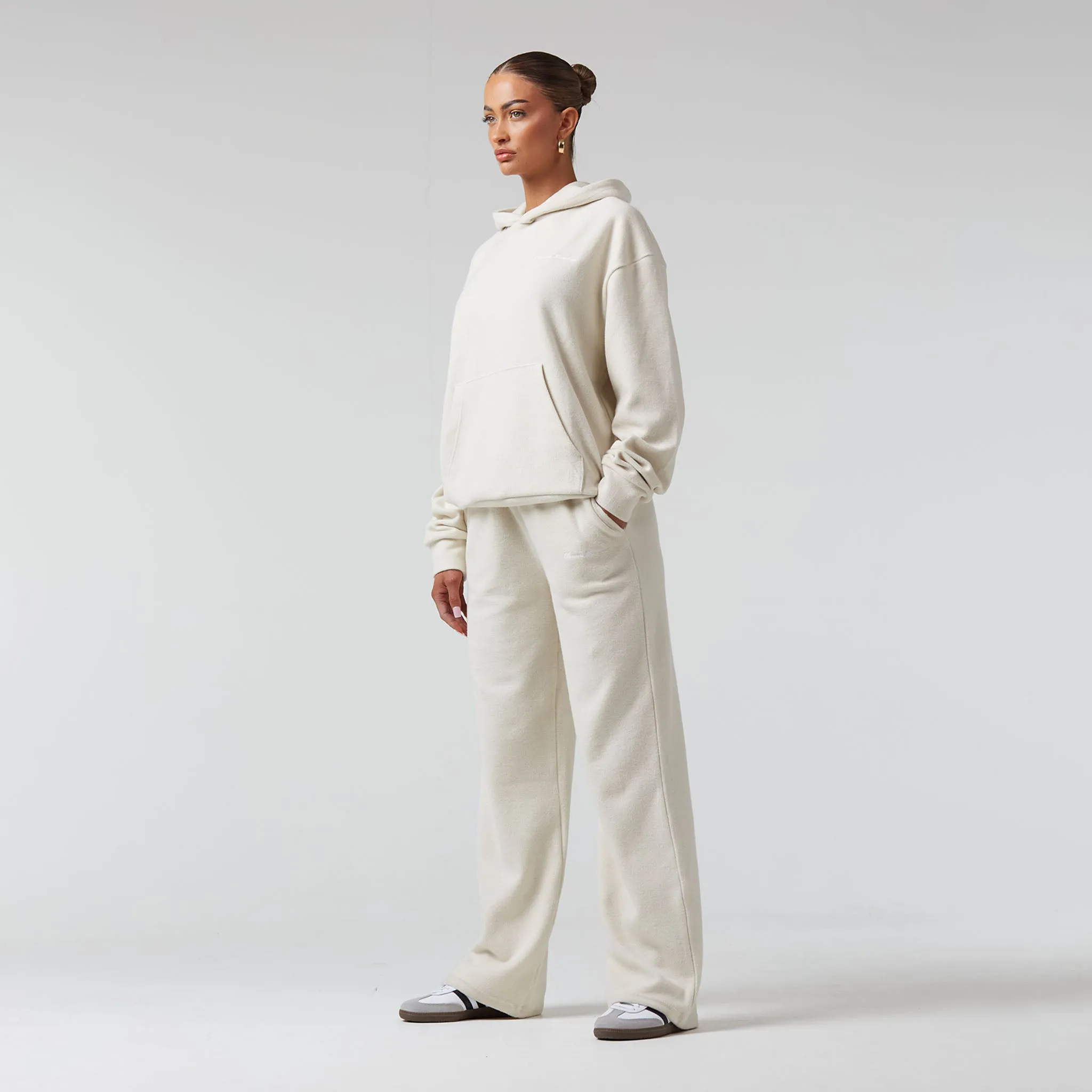 Soft Knit Tracksuit I Cream