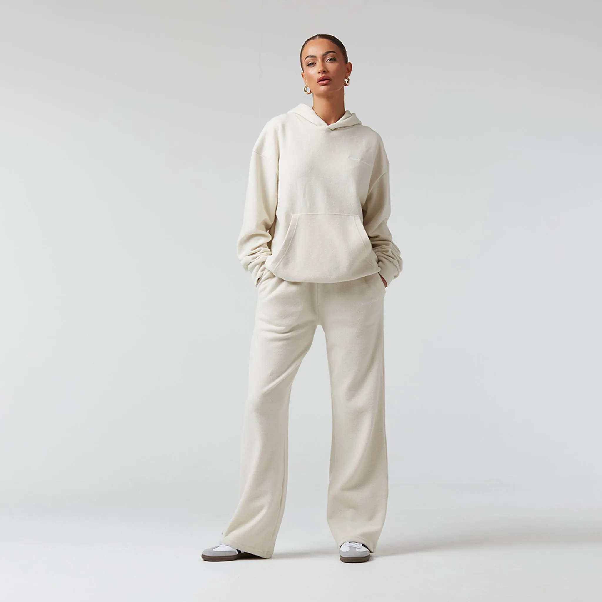 Soft Knit Tracksuit I Cream