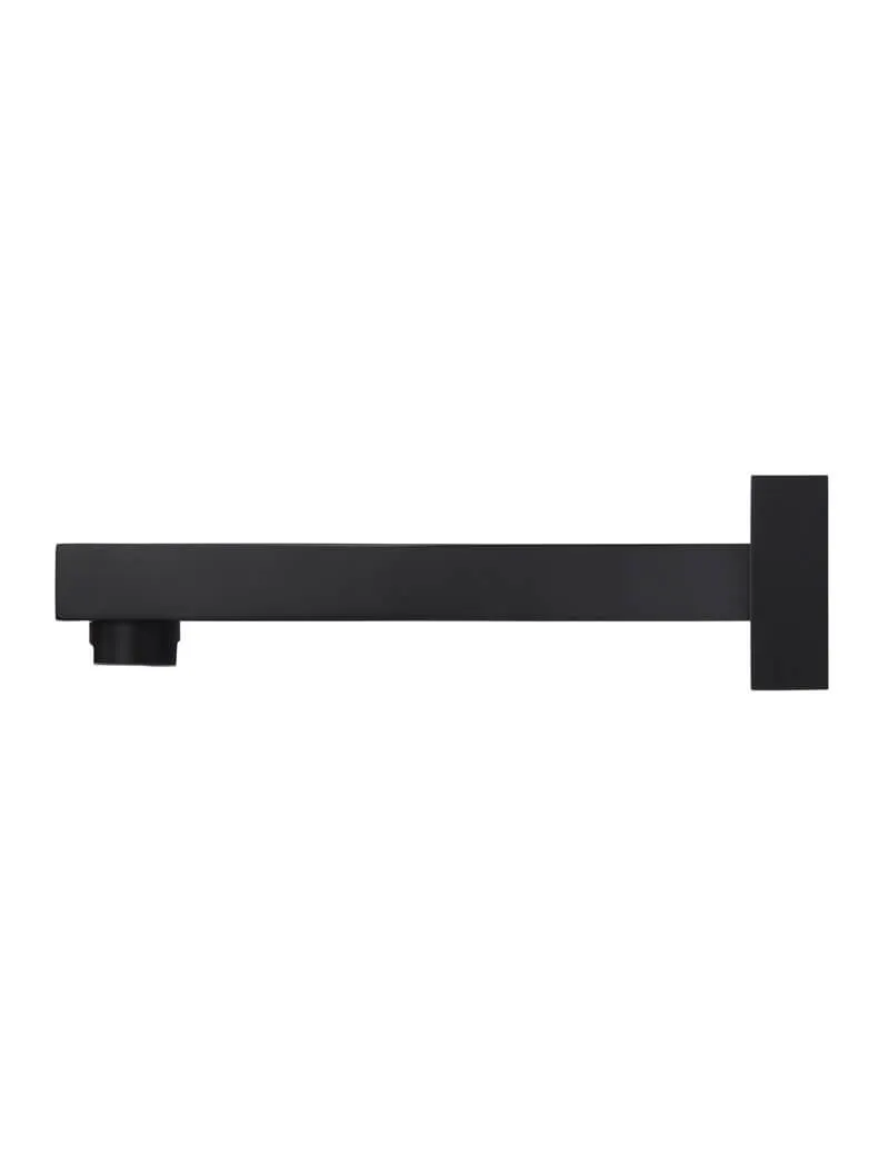 Square Wall Spout - Matte Black