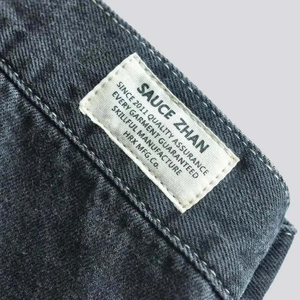 Stonewashed 90s jean shorts