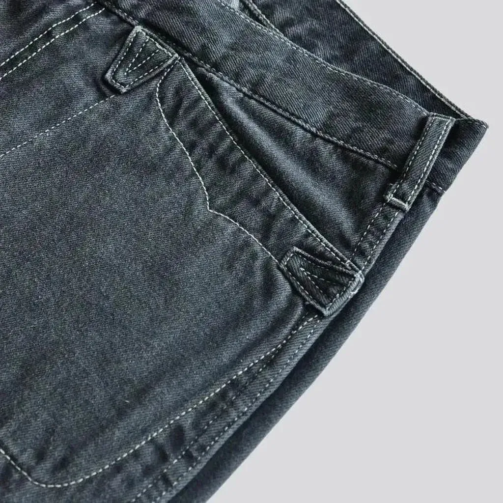 Stonewashed 90s jean shorts