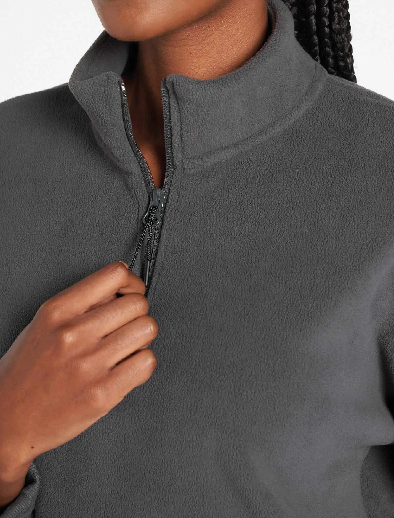 Supersoft 1/4 Zip Fleece - Slate