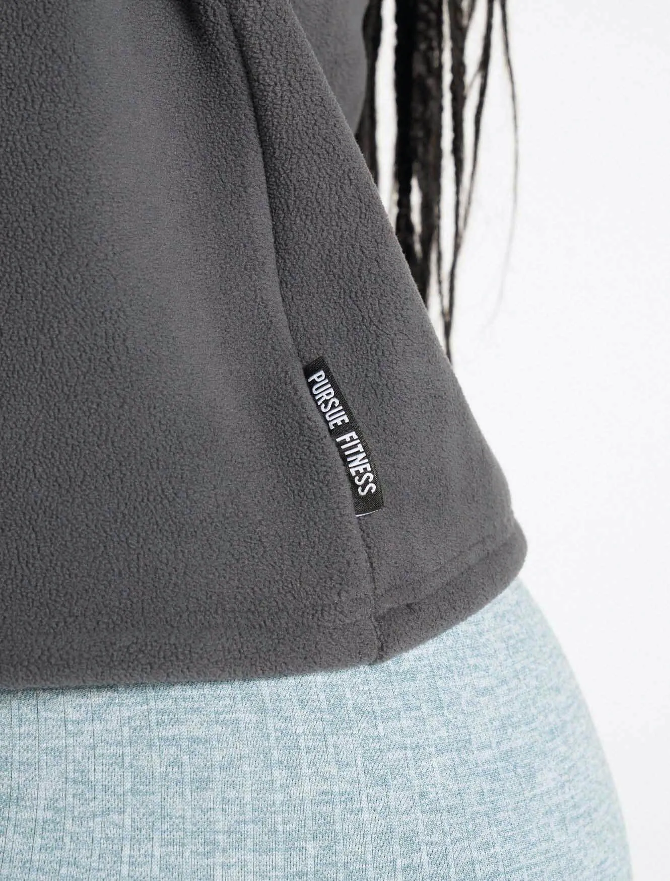 Supersoft 1/4 Zip Fleece - Slate