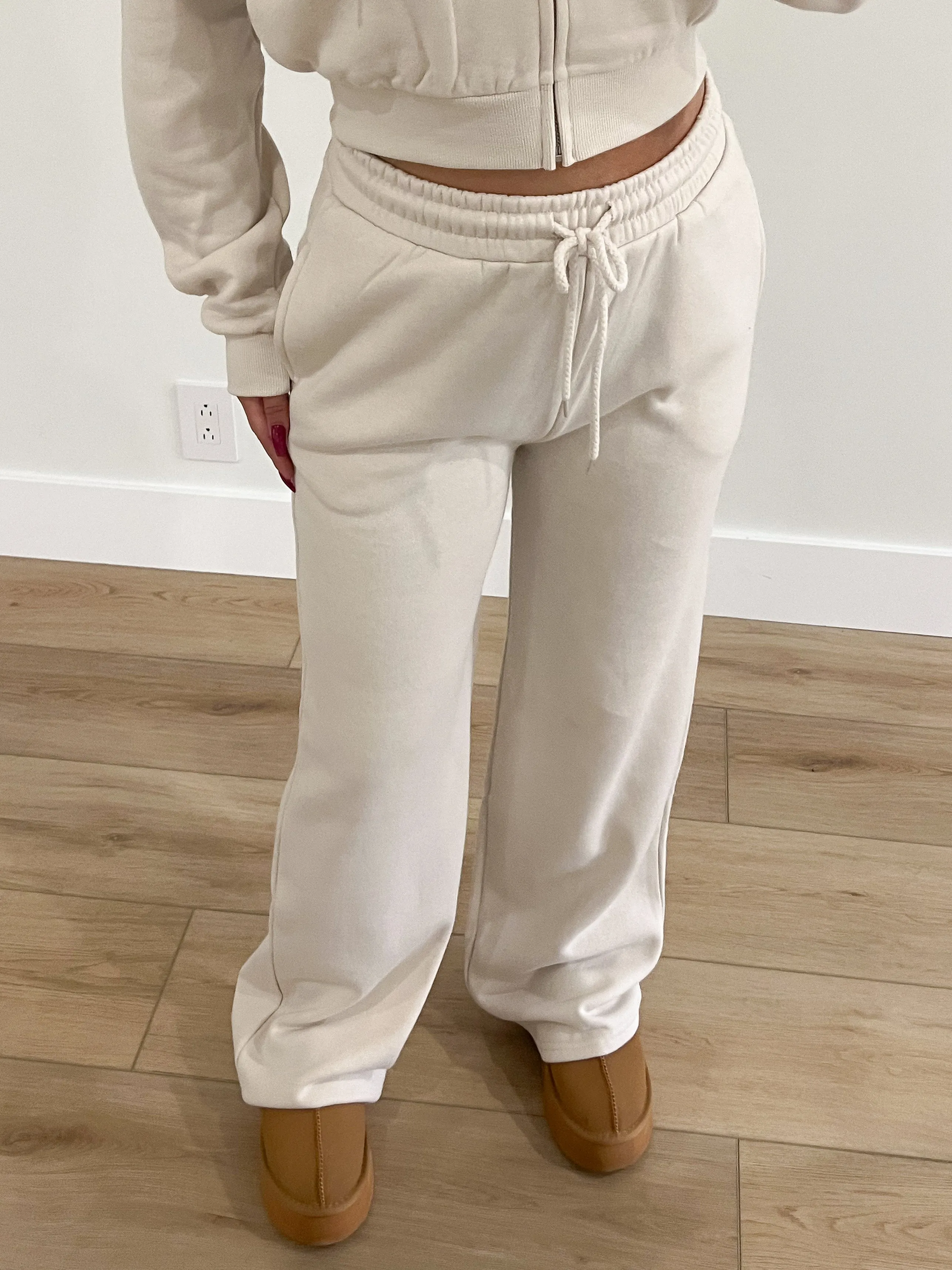 Tani Sweat Pants (Beige)