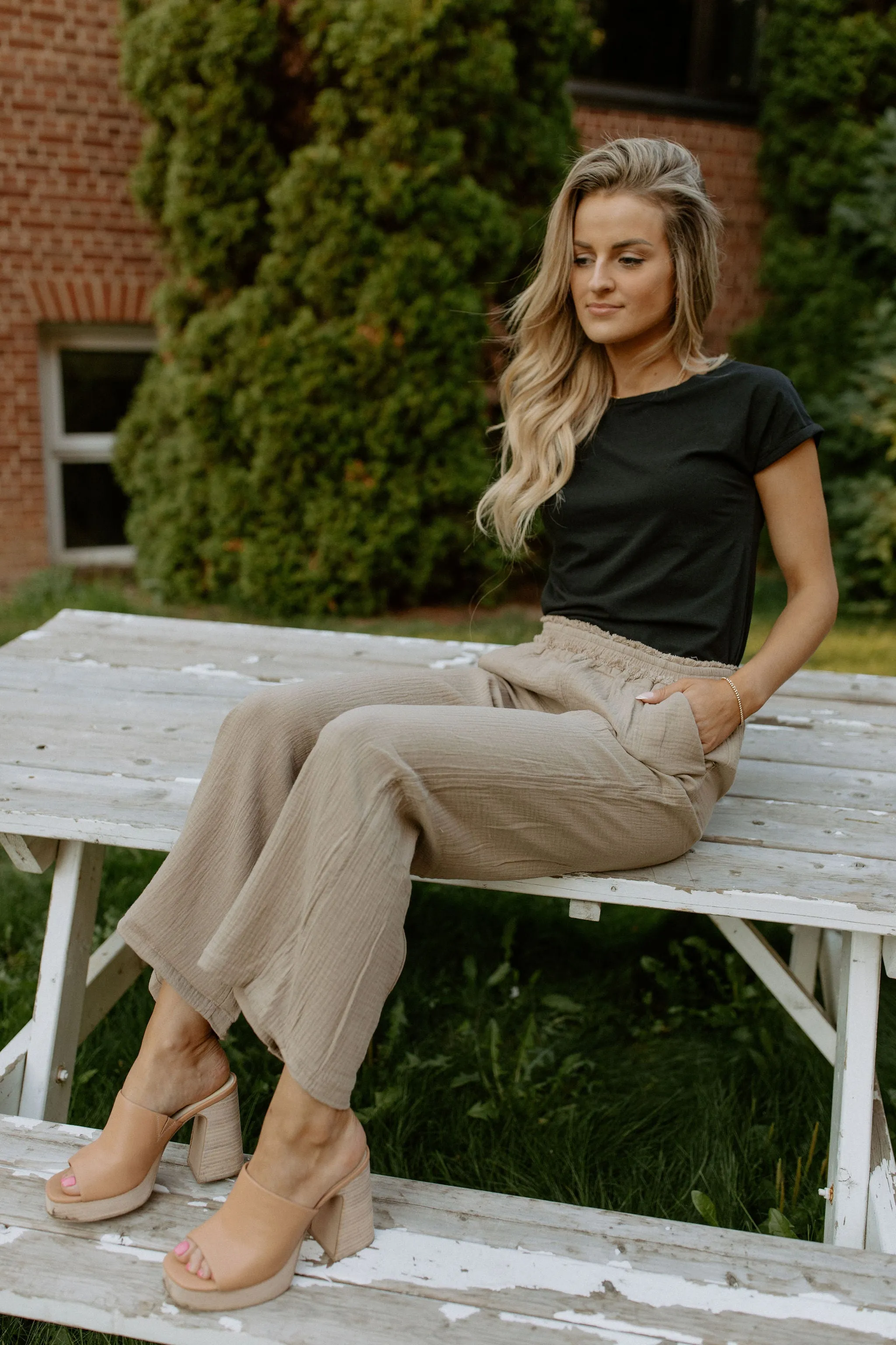 The Cardella Pant by Heartloom - Moss