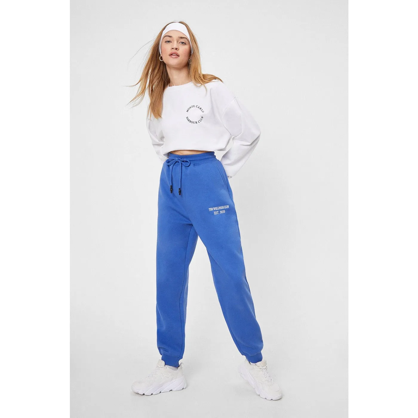 The Wellness Club Blue Joggers