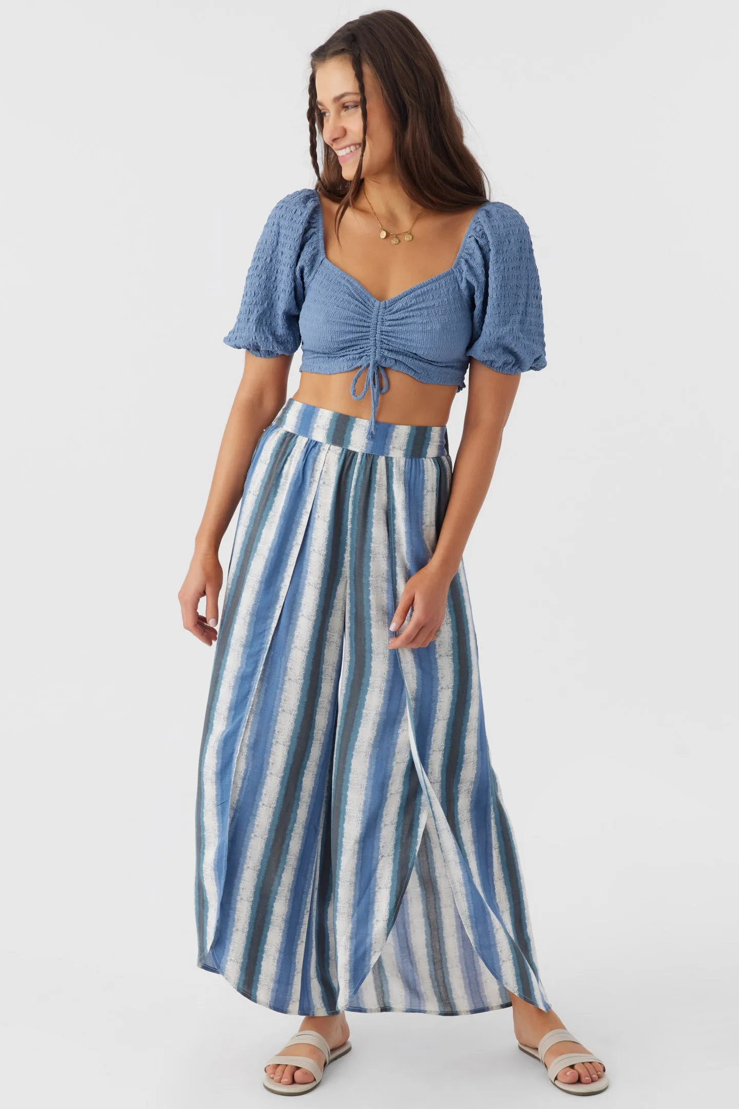 TYMEA FADED STRIPE PANT