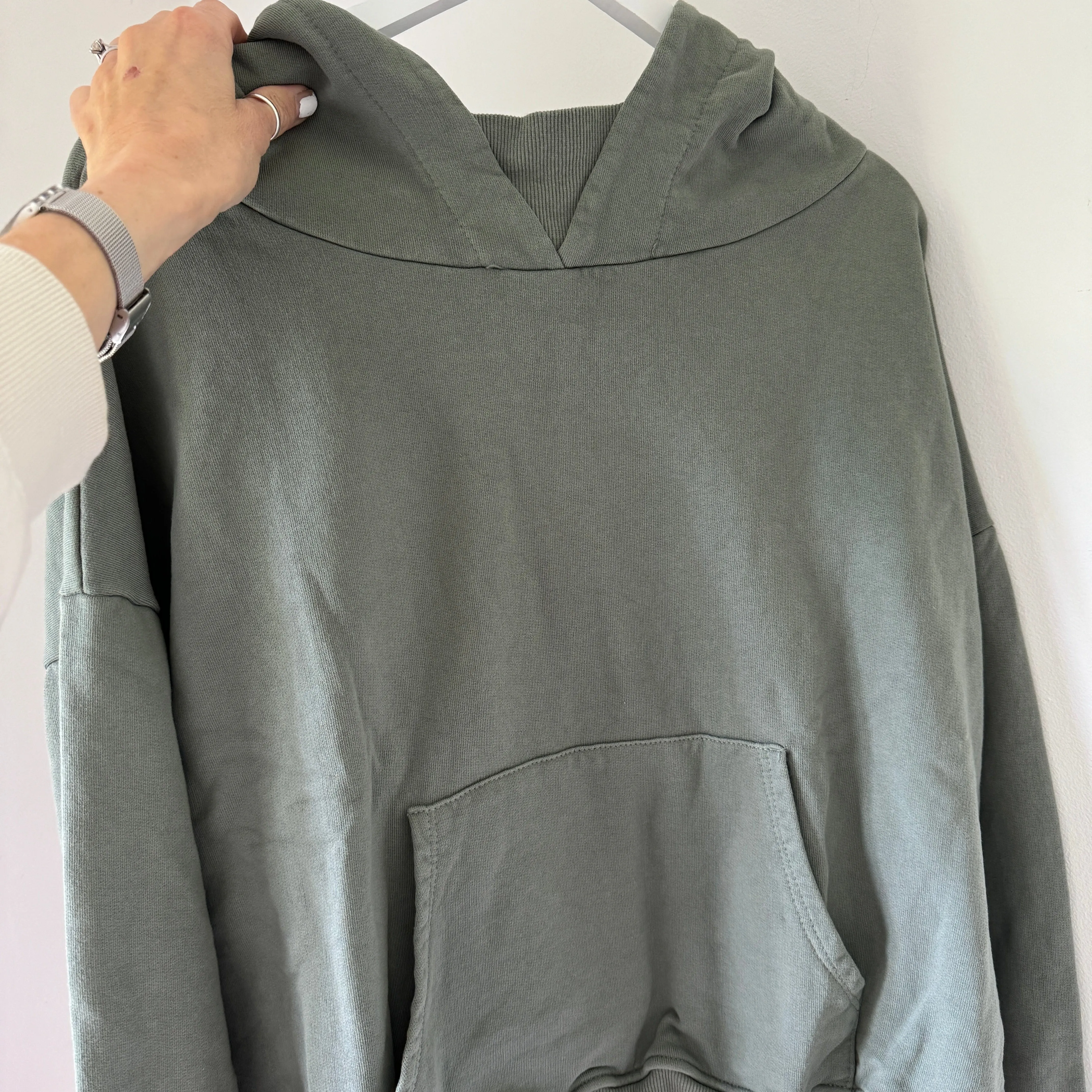 ULTIMATE LIGHT KHAKI super slouchy relaxed hoody *NEW*