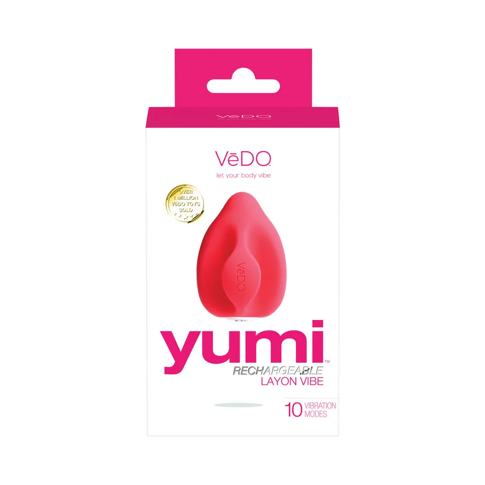 VeDO Yumi Rechargeable Finger Vibe - Foxy Pink