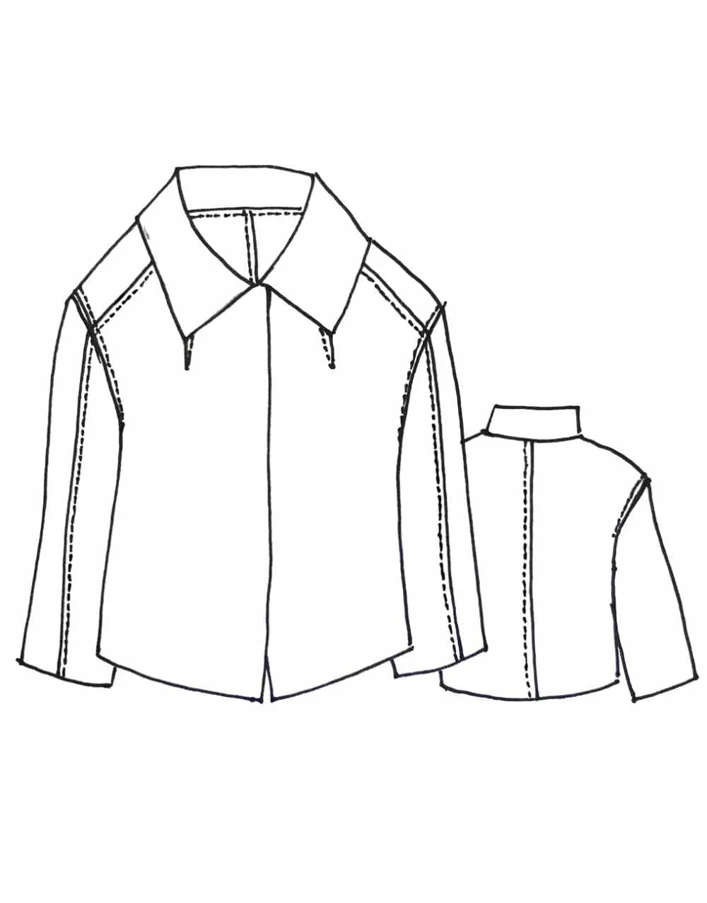 Verona Jacket Sewing Pattern, Tessuti