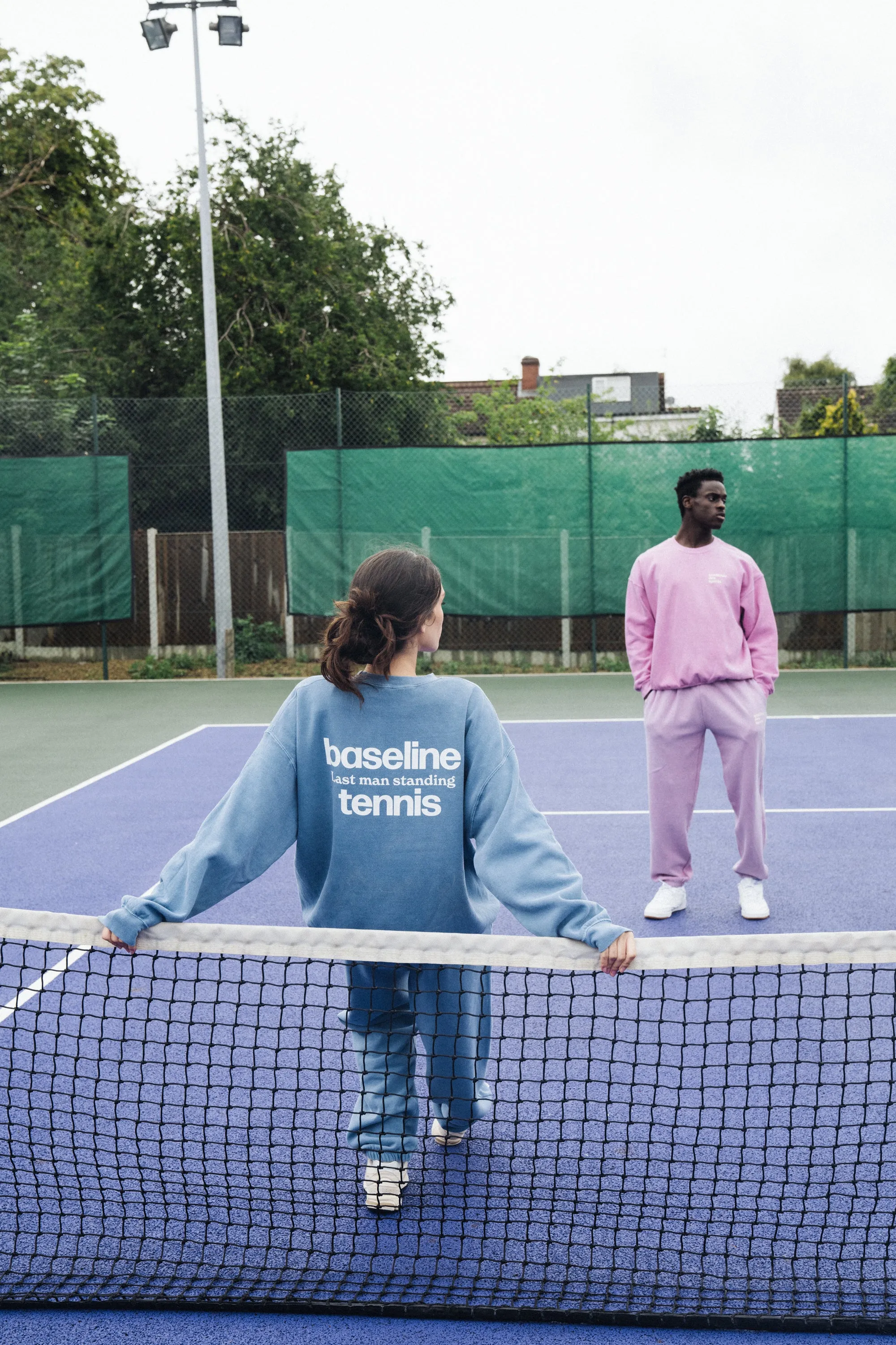 Vice 84 'Baseline' Joggers - Vintage Washed Rose Pink