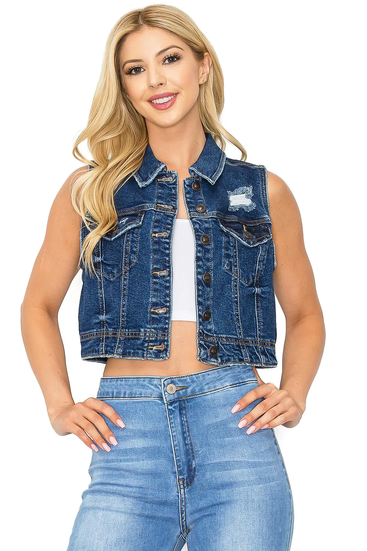 Vienna Denim Vest