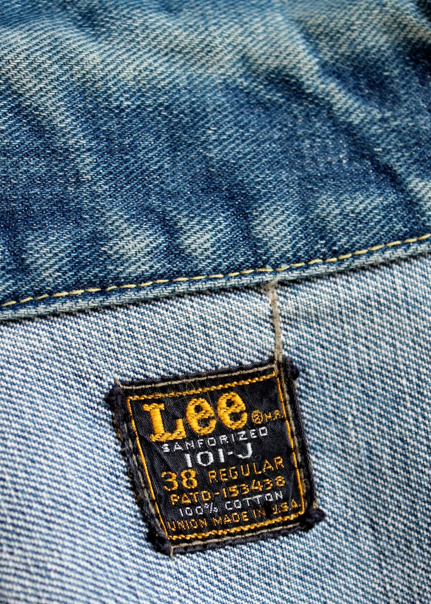 Vintage 1960s LEE Denim Jean Trucker Jacket