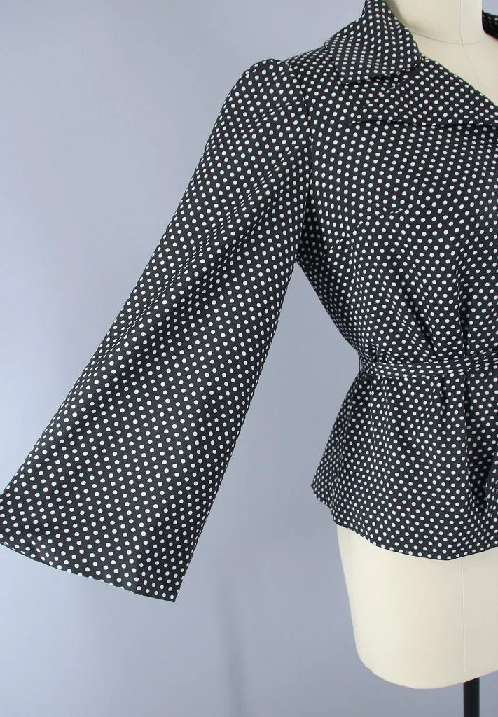 Vintage Polka Dot Jacket