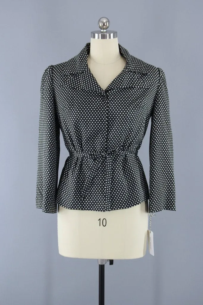 Vintage Polka Dot Jacket