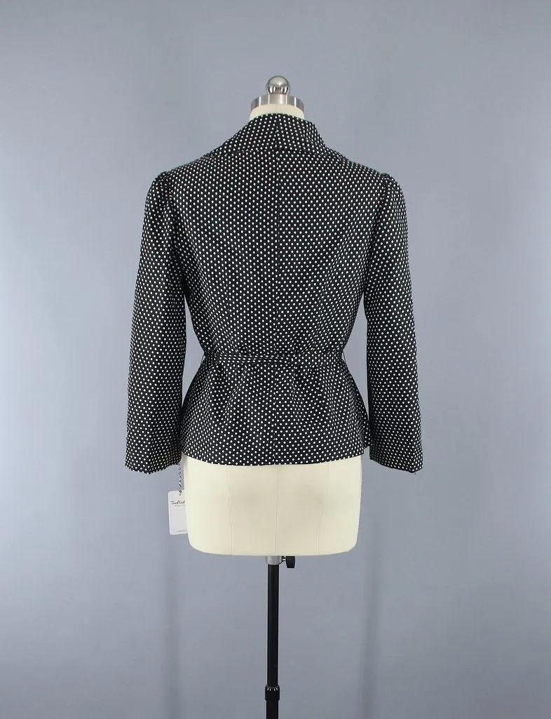 Vintage Polka Dot Jacket